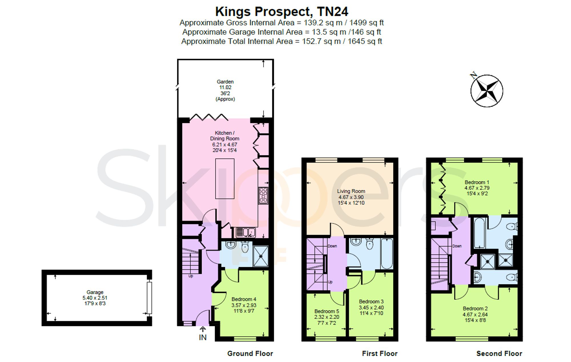 50 Kings Prospect, Ashford floorplan