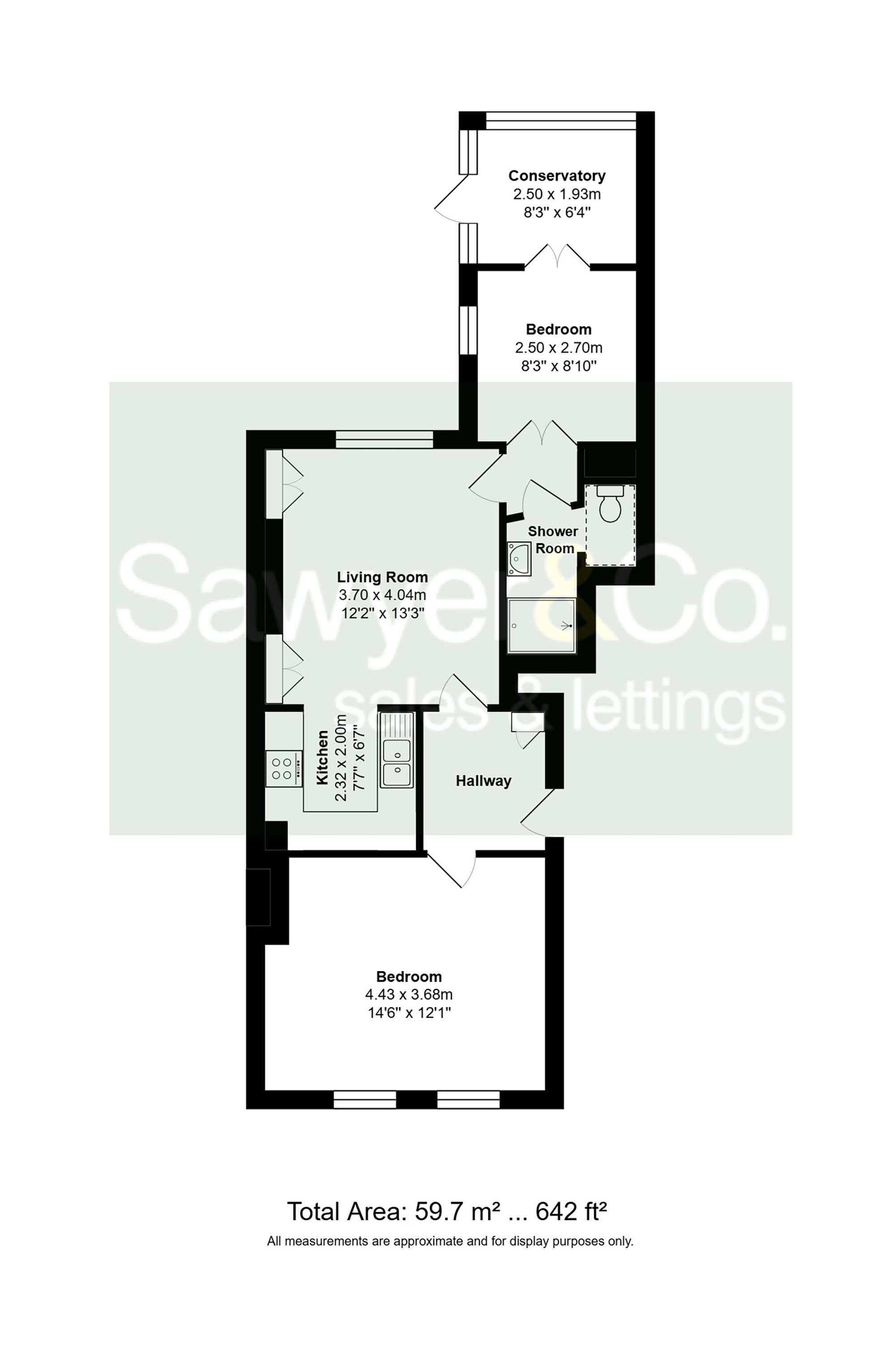 Flat 2, 11 Sillwood Place, Brighton floorplan