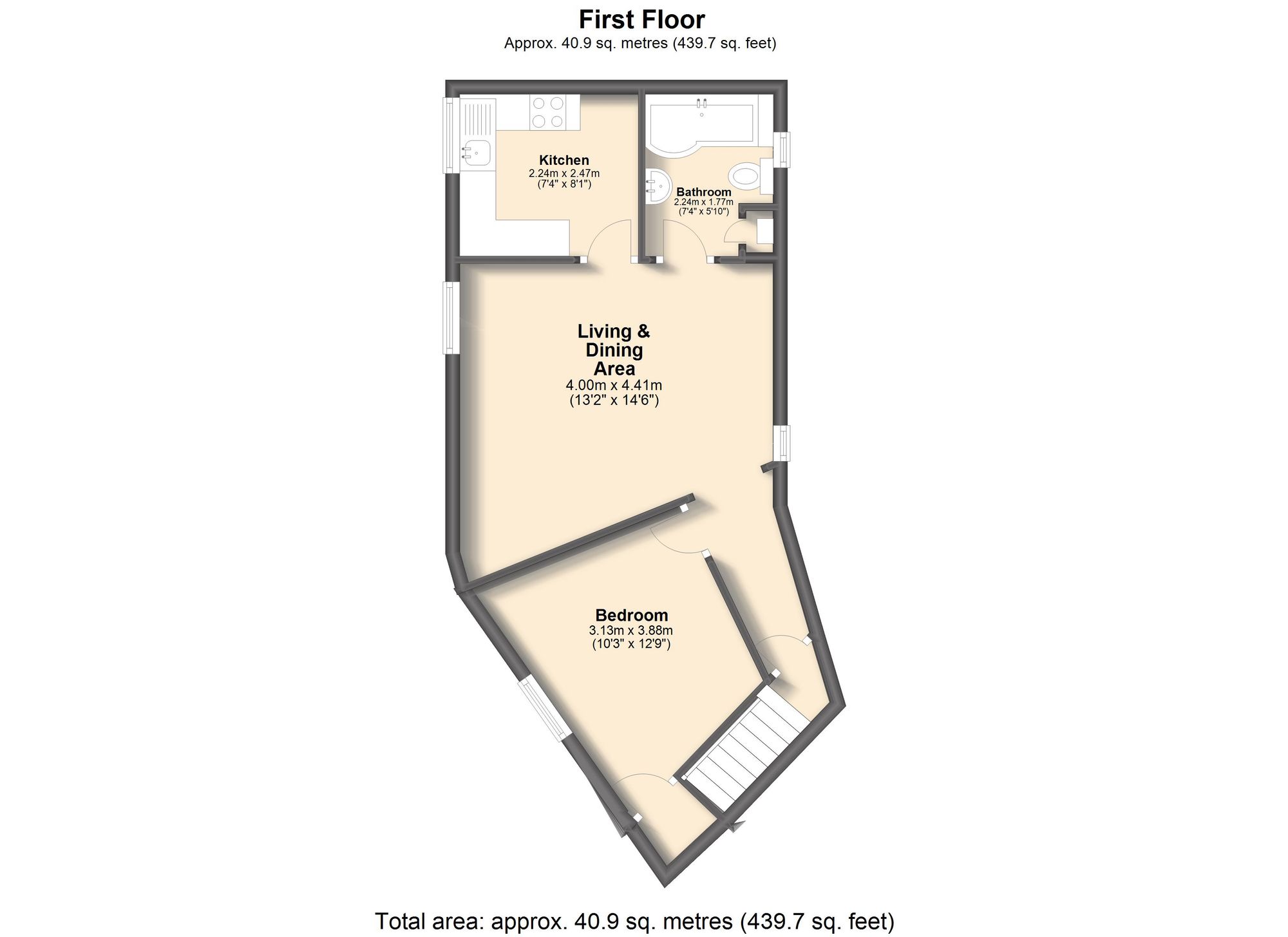 13A Loxley Road, Sheffield floorplan