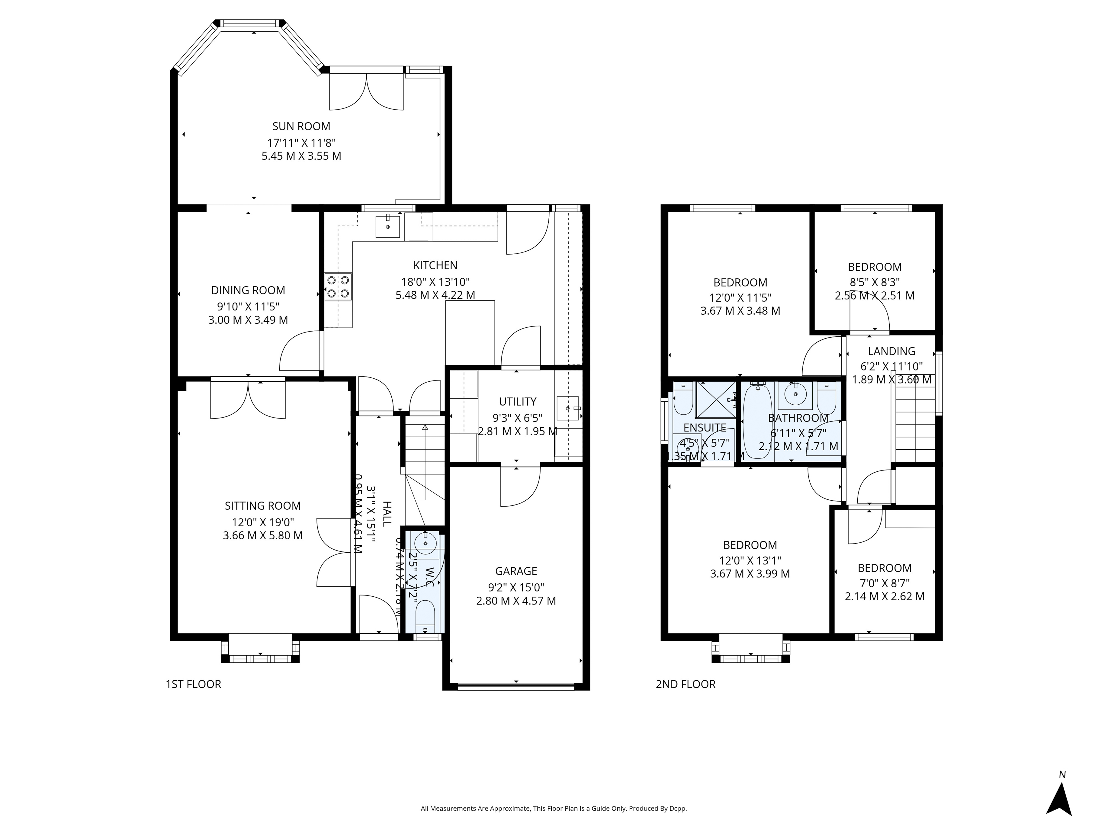 49, Appledown Drive, Bury St. Edmunds floorplan