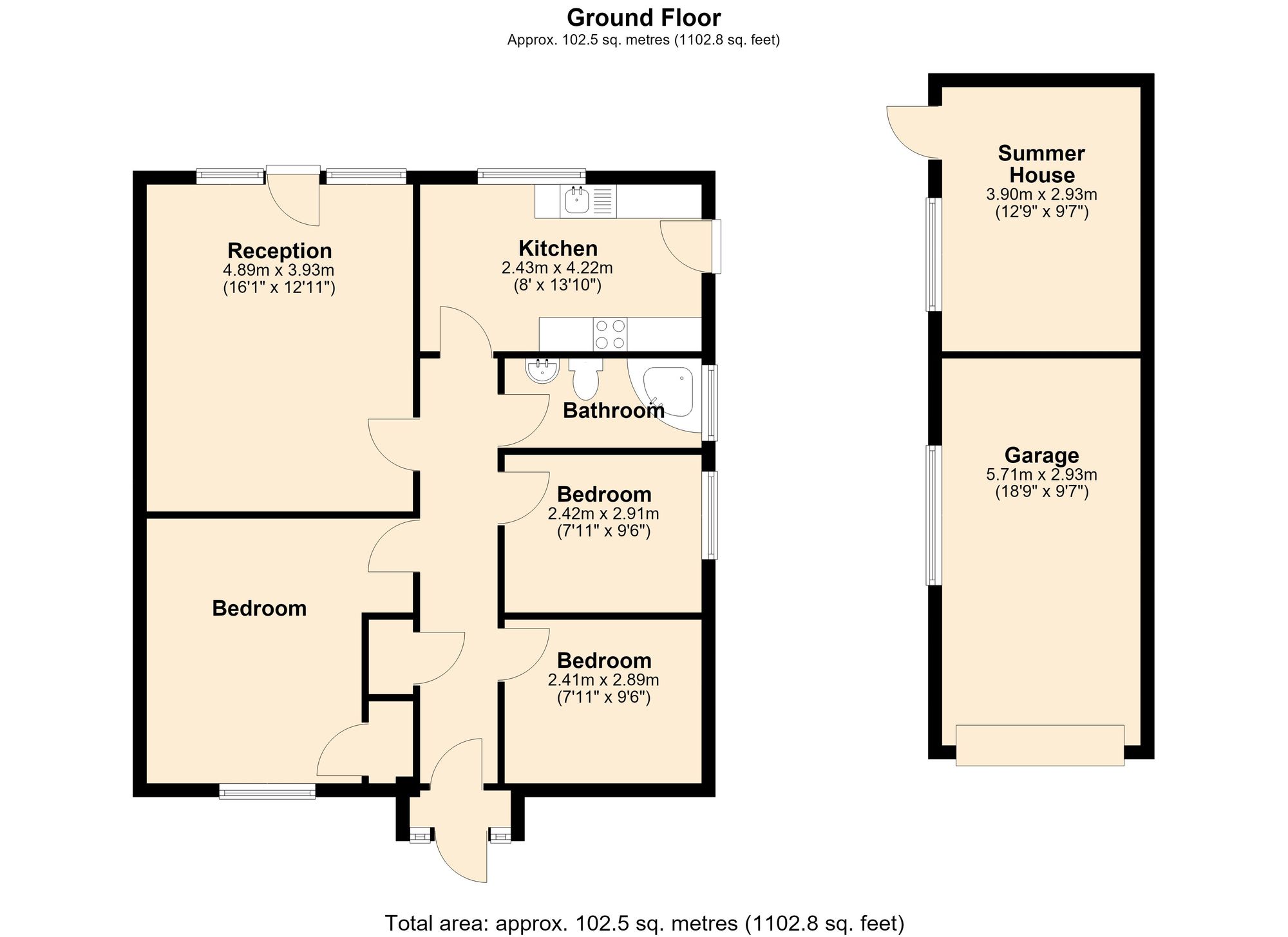 77 New Heys Way, Bolton floorplan