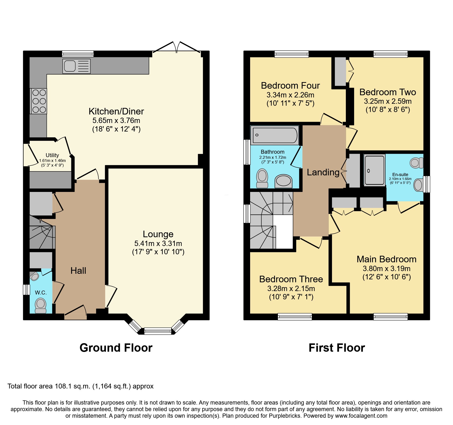 42, Blackthorn Avenue, Felpham, Bognor Regis floorplan