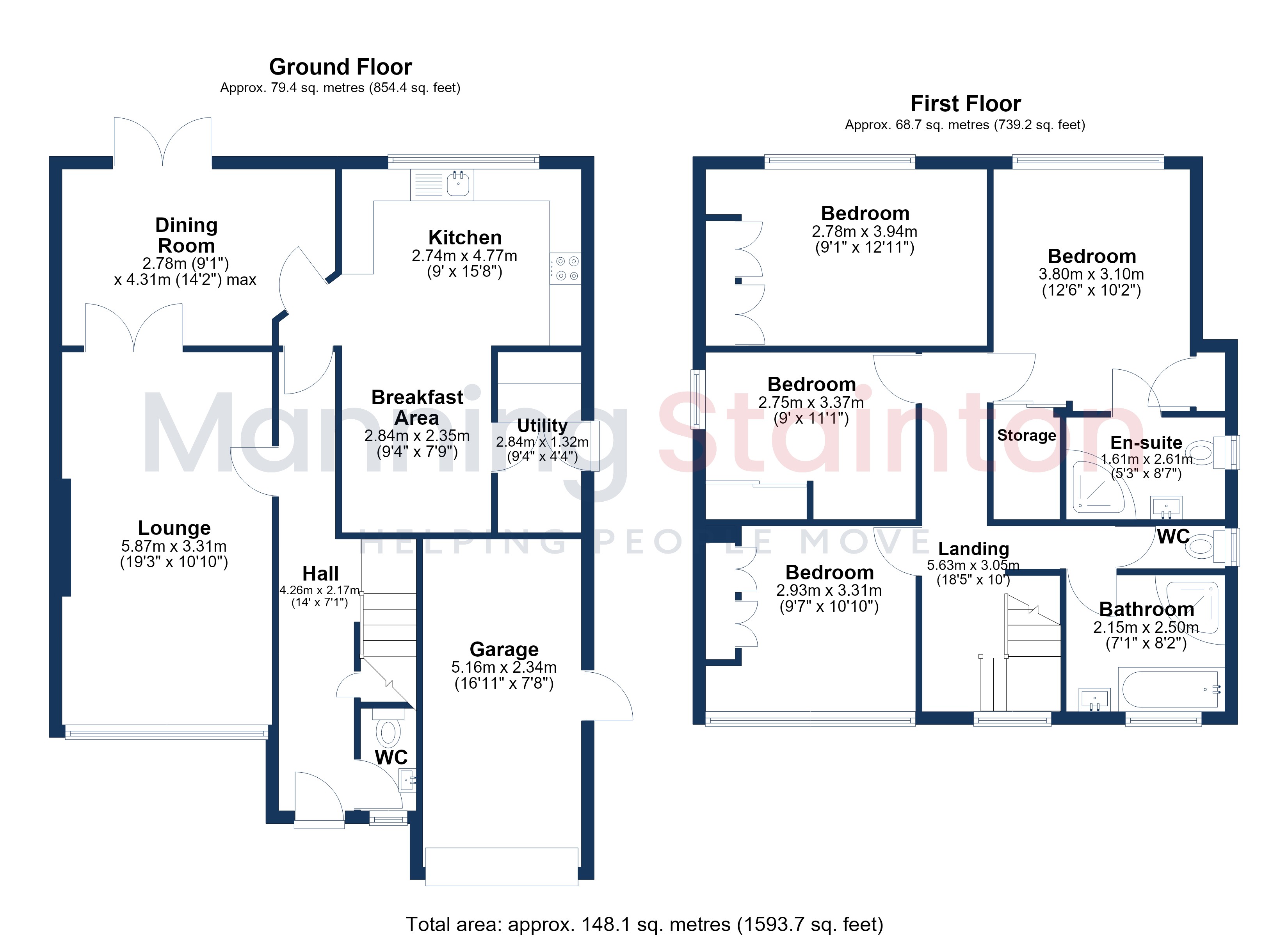 10, Highwood Avenue, West Yorkshire floorplan