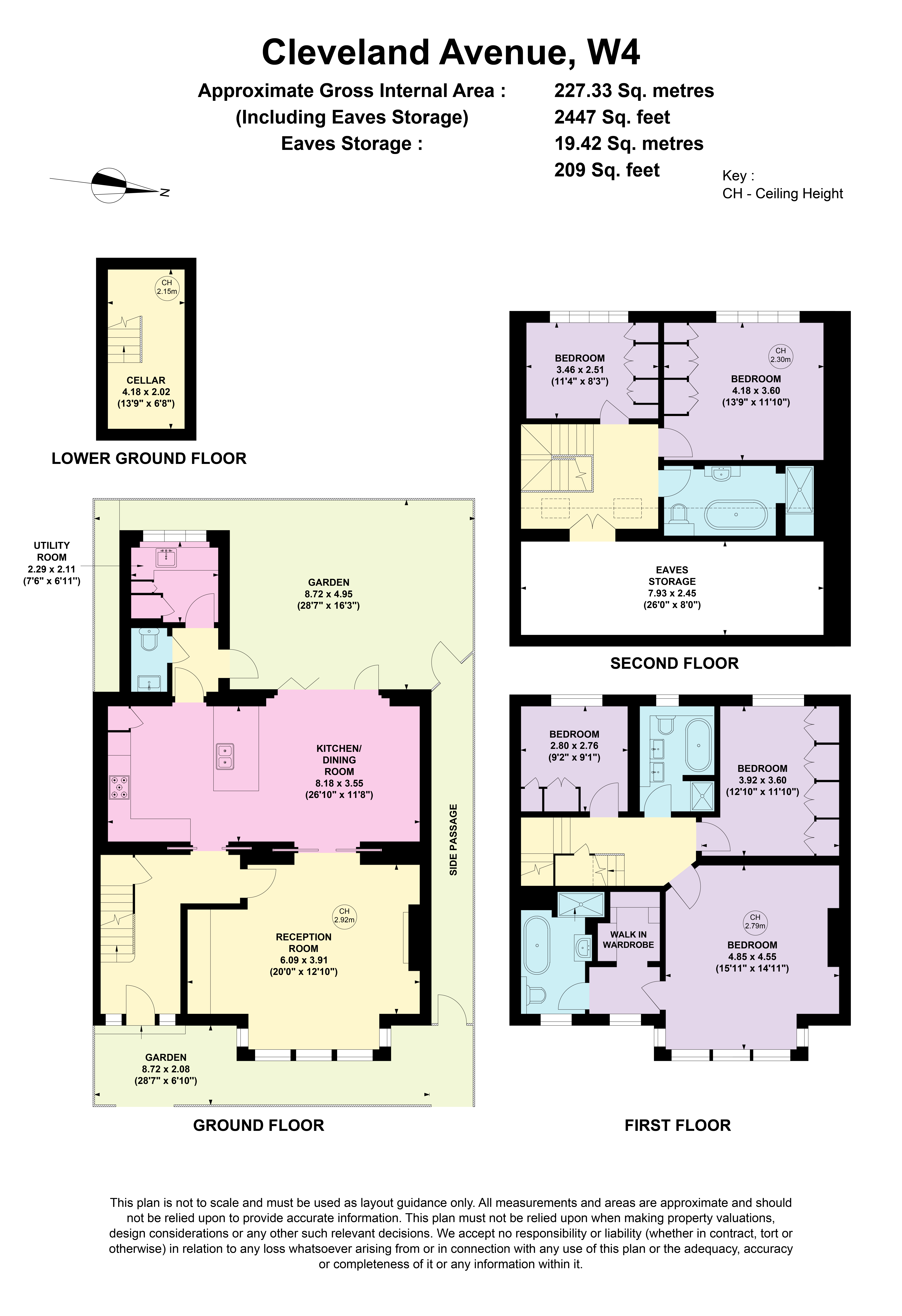7, Cleveland Avenue, London floorplan