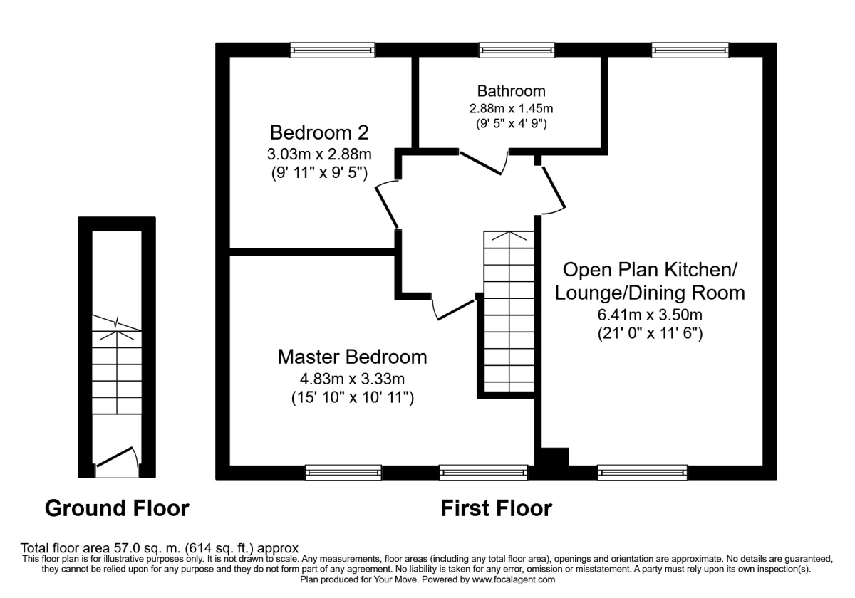 11, Saxon Way, Bedford floorplan