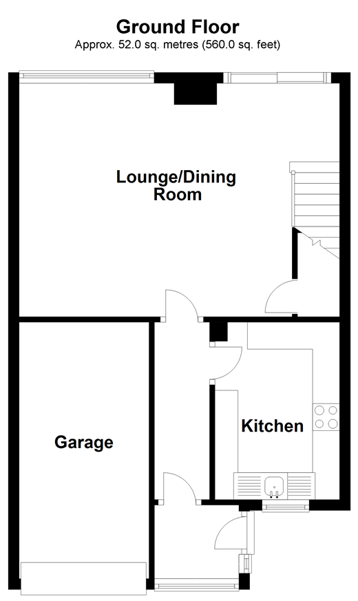 3 Bedrooms Terraced house for sale in Kennedy Road, Horsham, West Sussex RH13