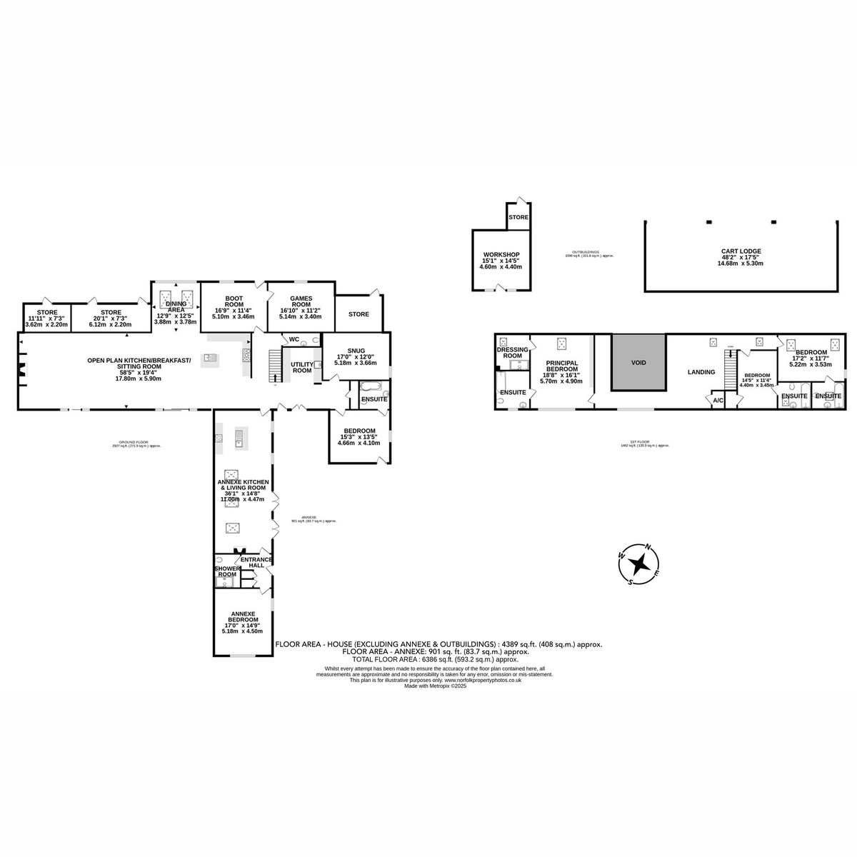 Manor Farm Barn, The Street, Norwich floorplan