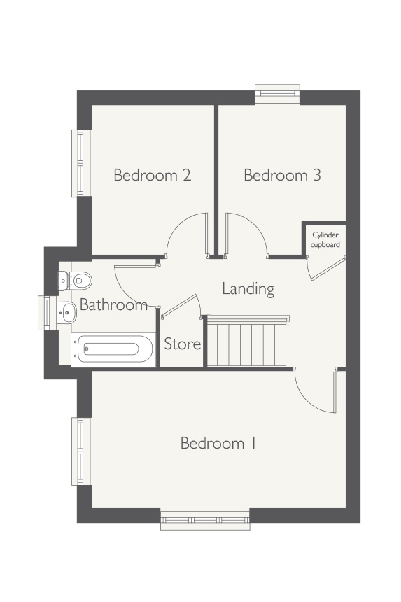 165, Higham Lane, Nuneaton floorplan