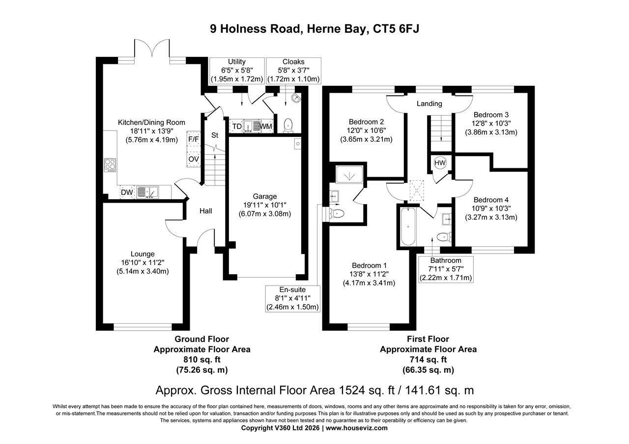 9, Holness Road, Herne Bay floorplan