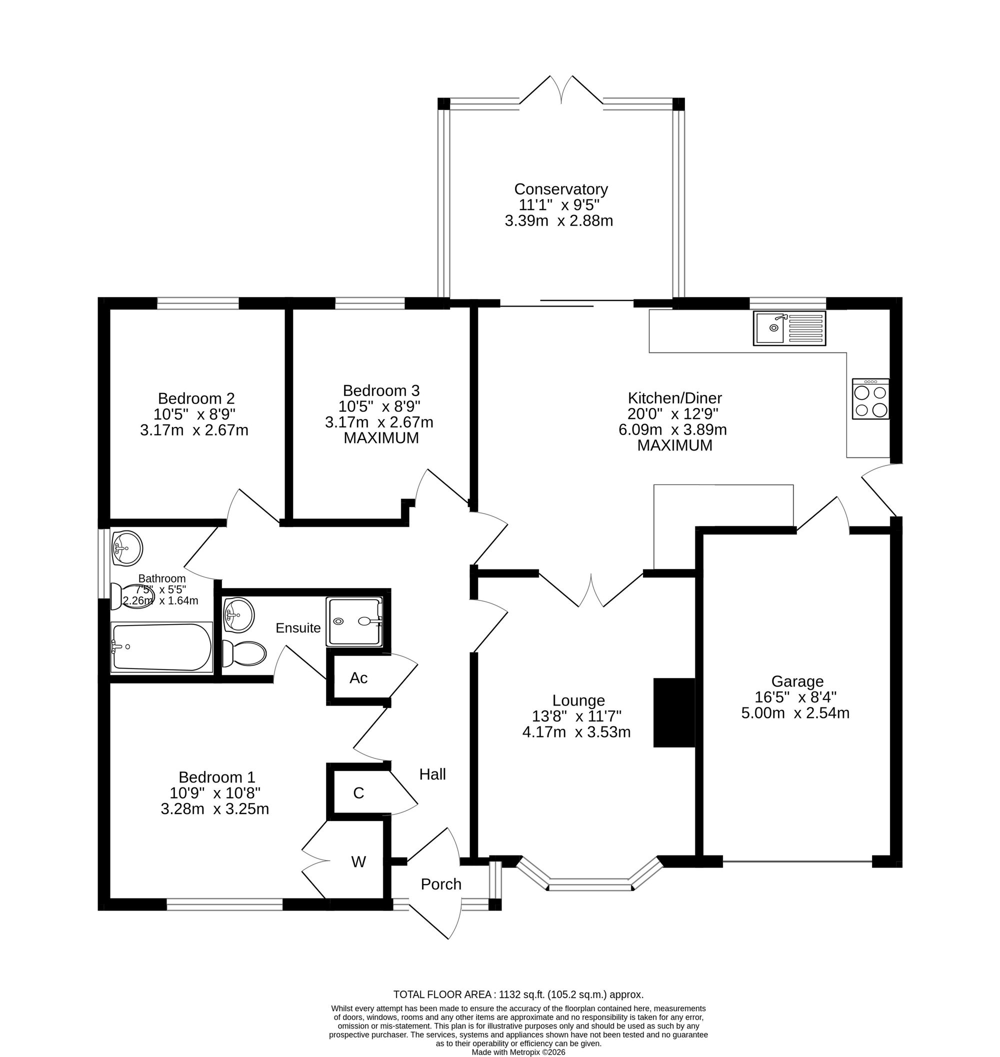 40 Collingwood Drive, Norwich floorplan