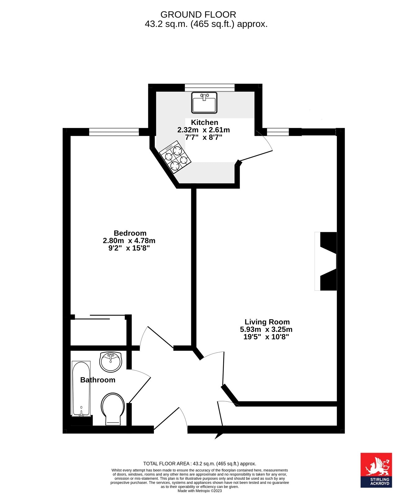23 Matthews Lodge,, Station Road, Surrey floorplan