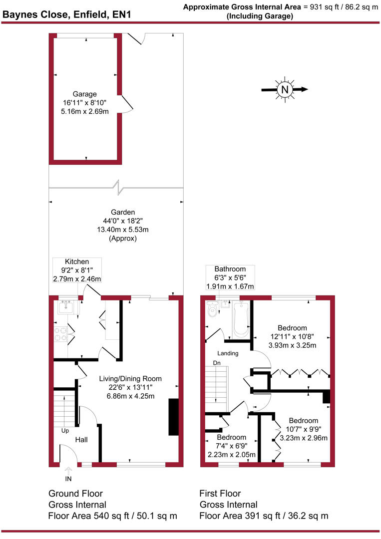 Listing floorplan