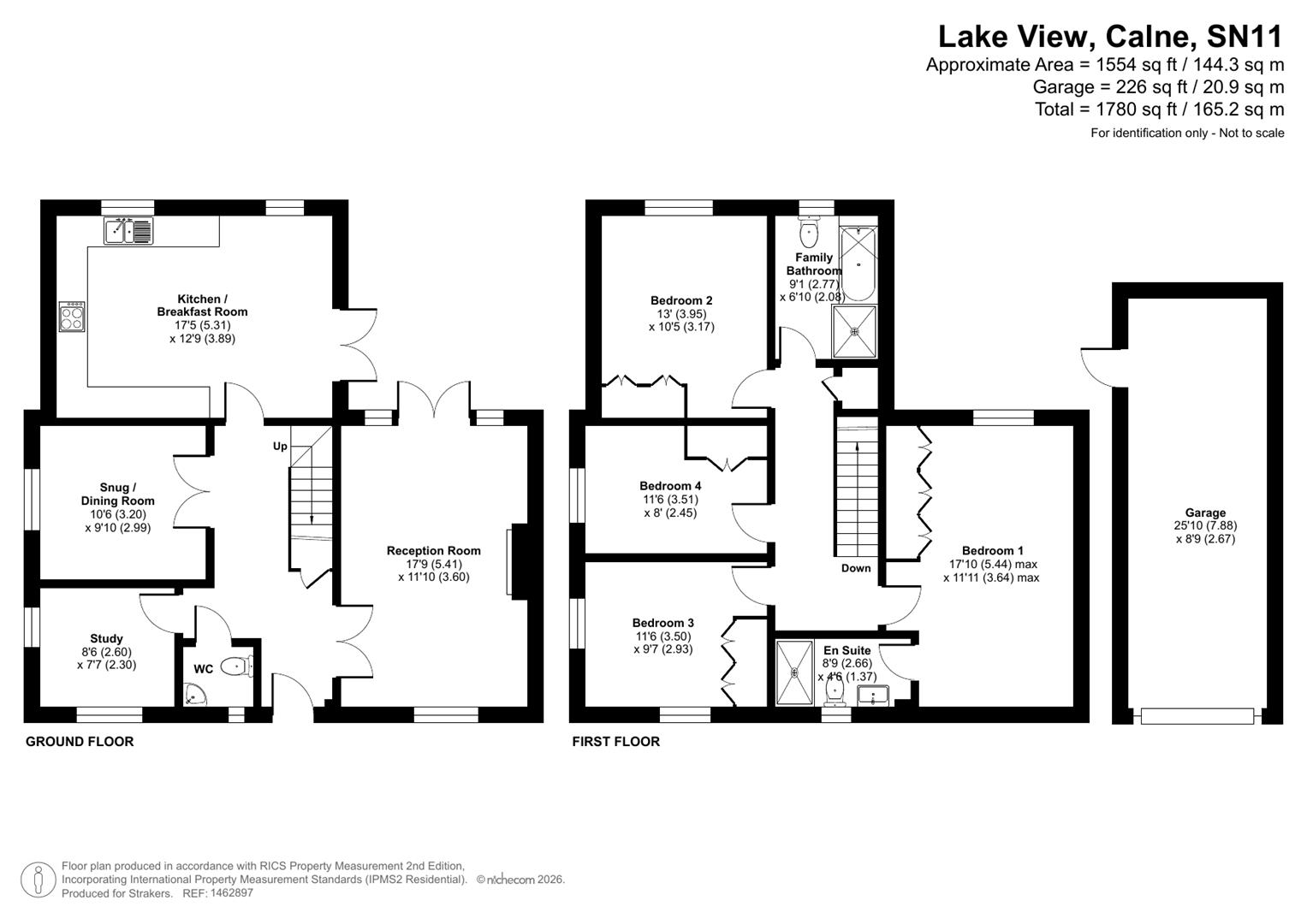 19, Lake View, Calne floorplan