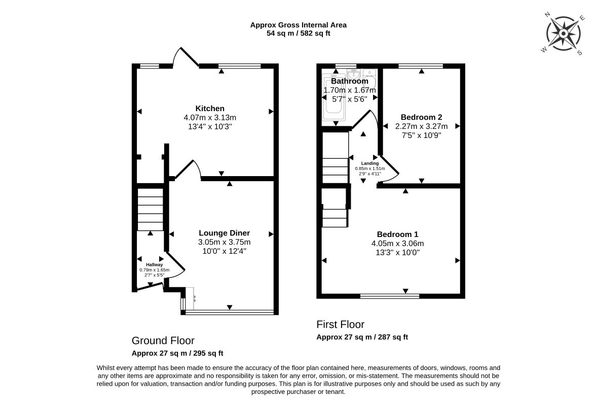 25, Peartree Road, Luton floorplan
