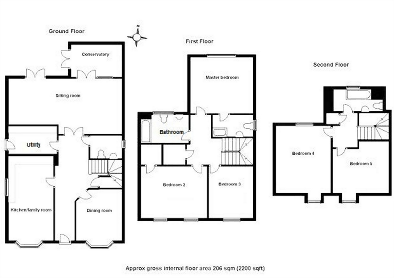 5 Bedrooms Detached house for sale in Mulberry Green, Harlow, Essex CM17