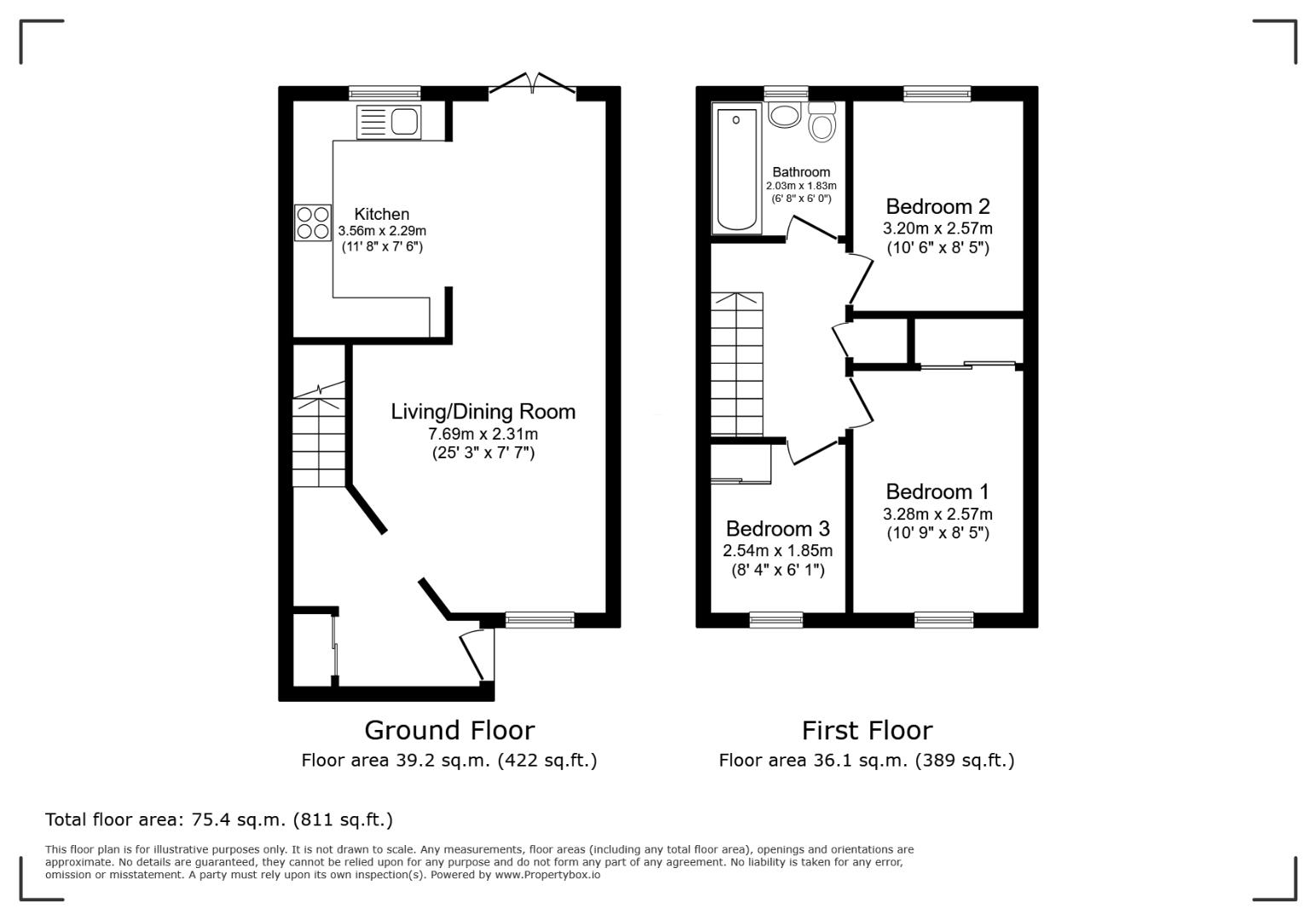 31, King Edward Close, Bristol floorplan