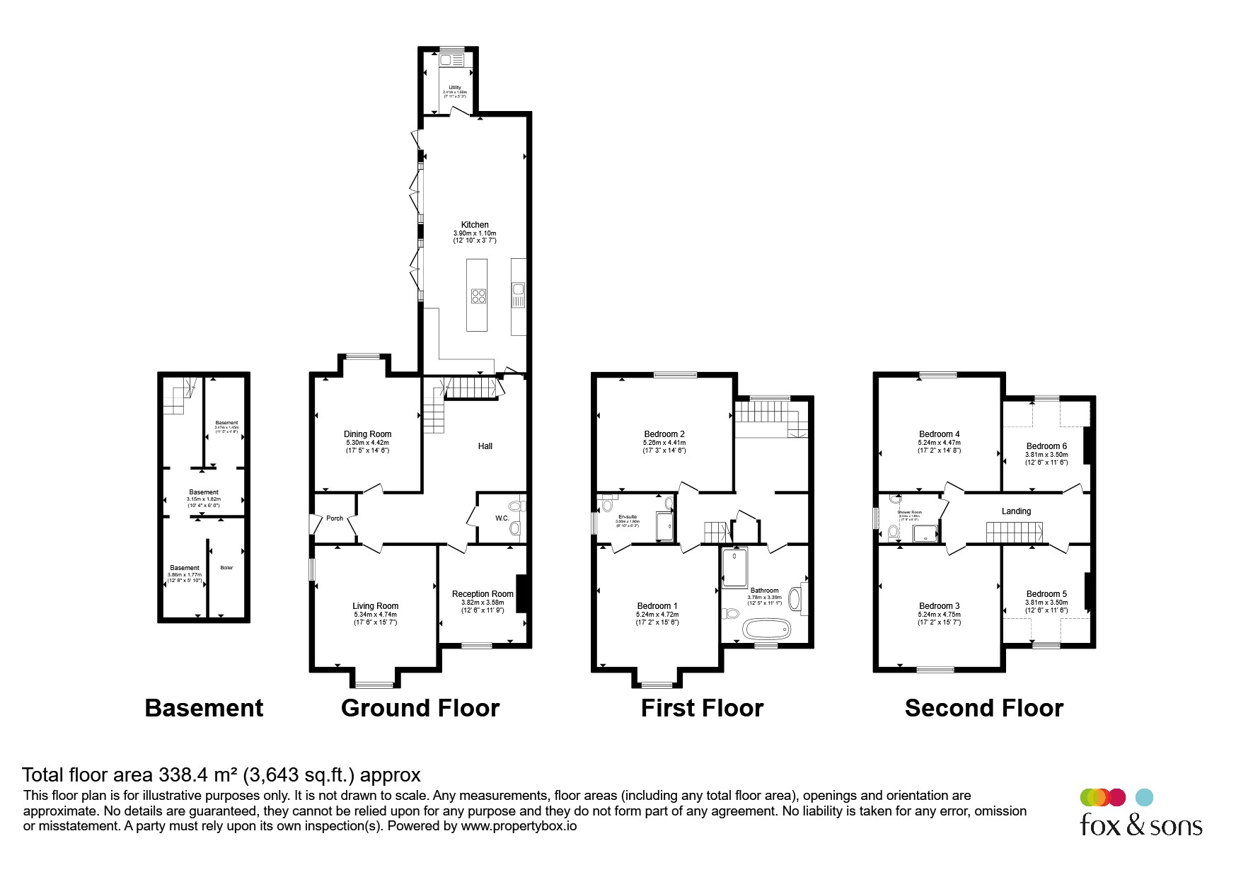 Ashington House, Wild Oak Lane, Taunton floorplan