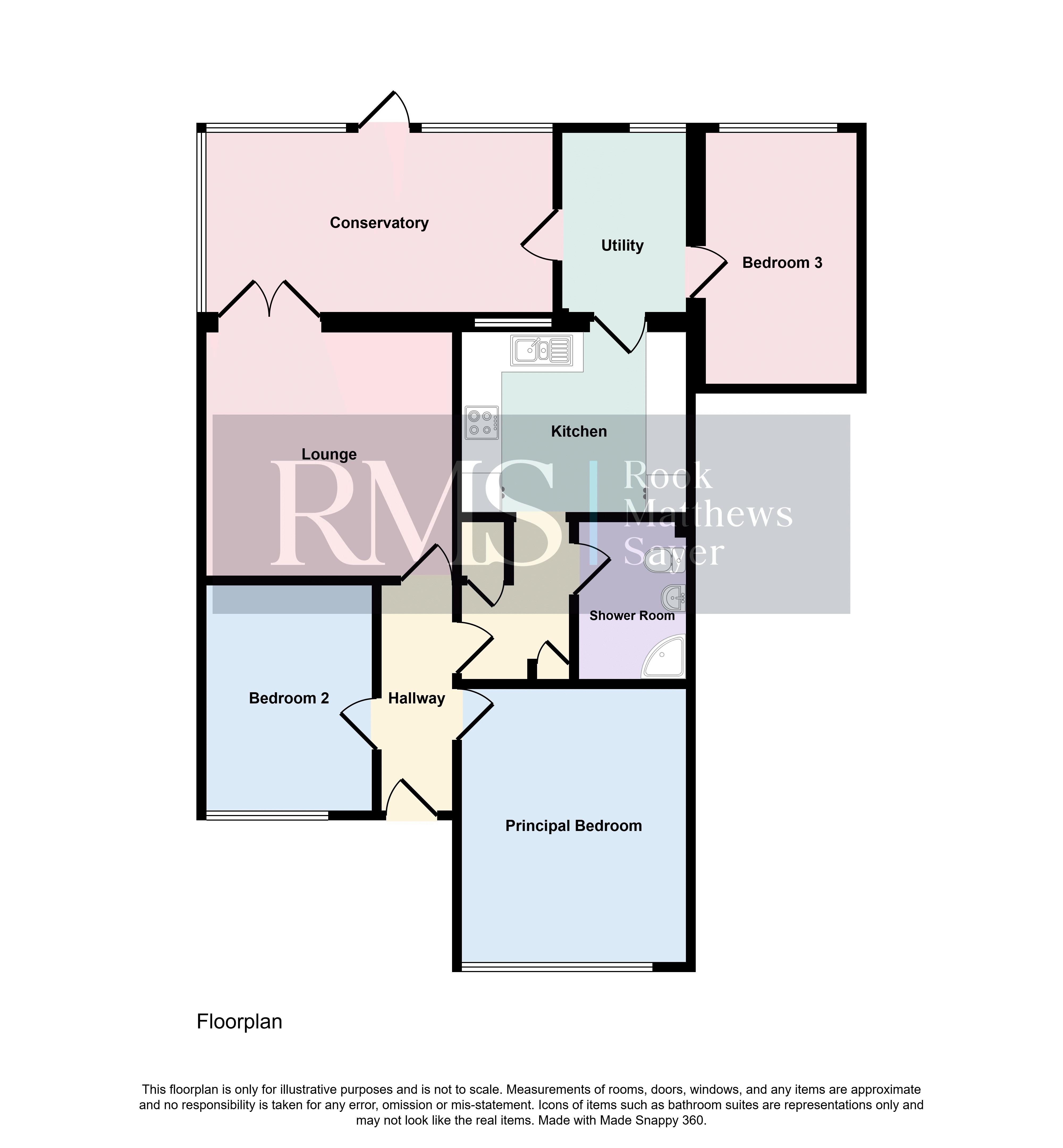 53, Ashkirk, Cramlington floorplan