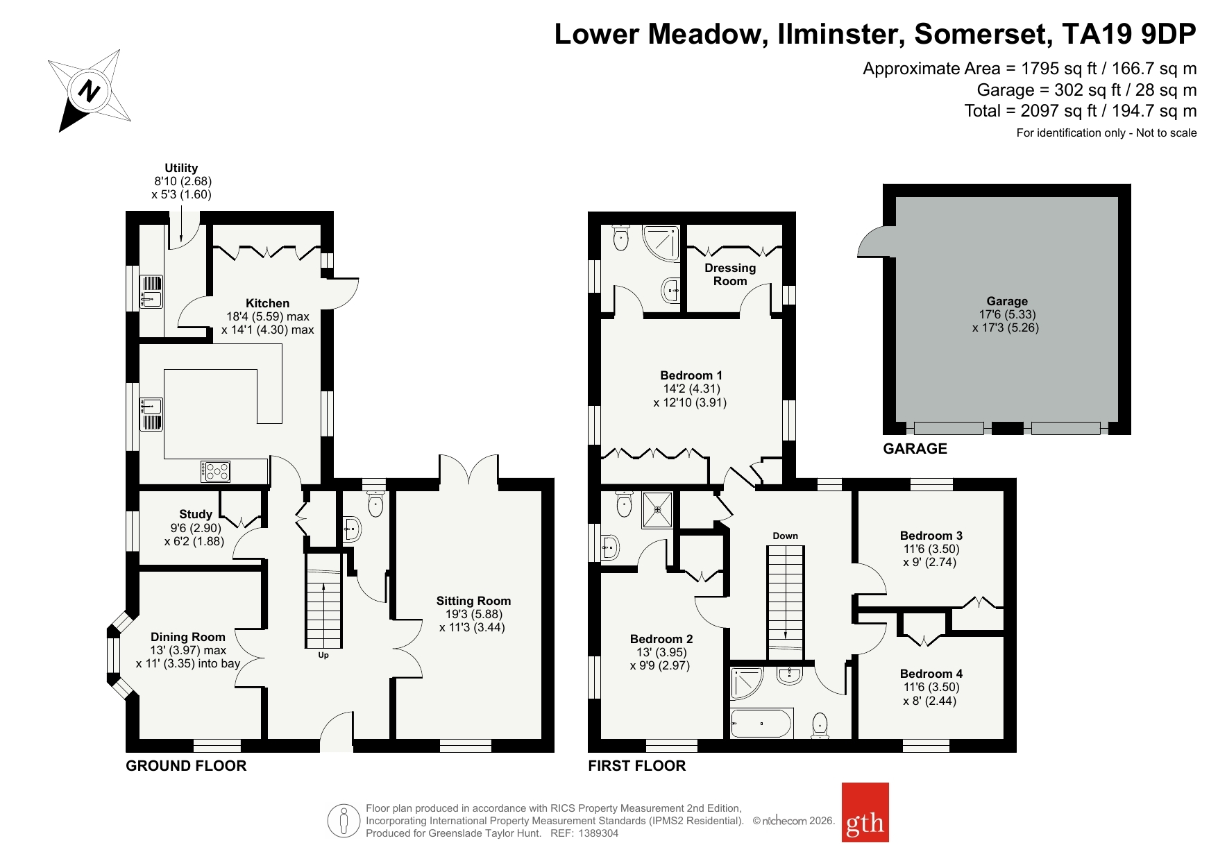76, Lower Meadow, Somerset floorplan