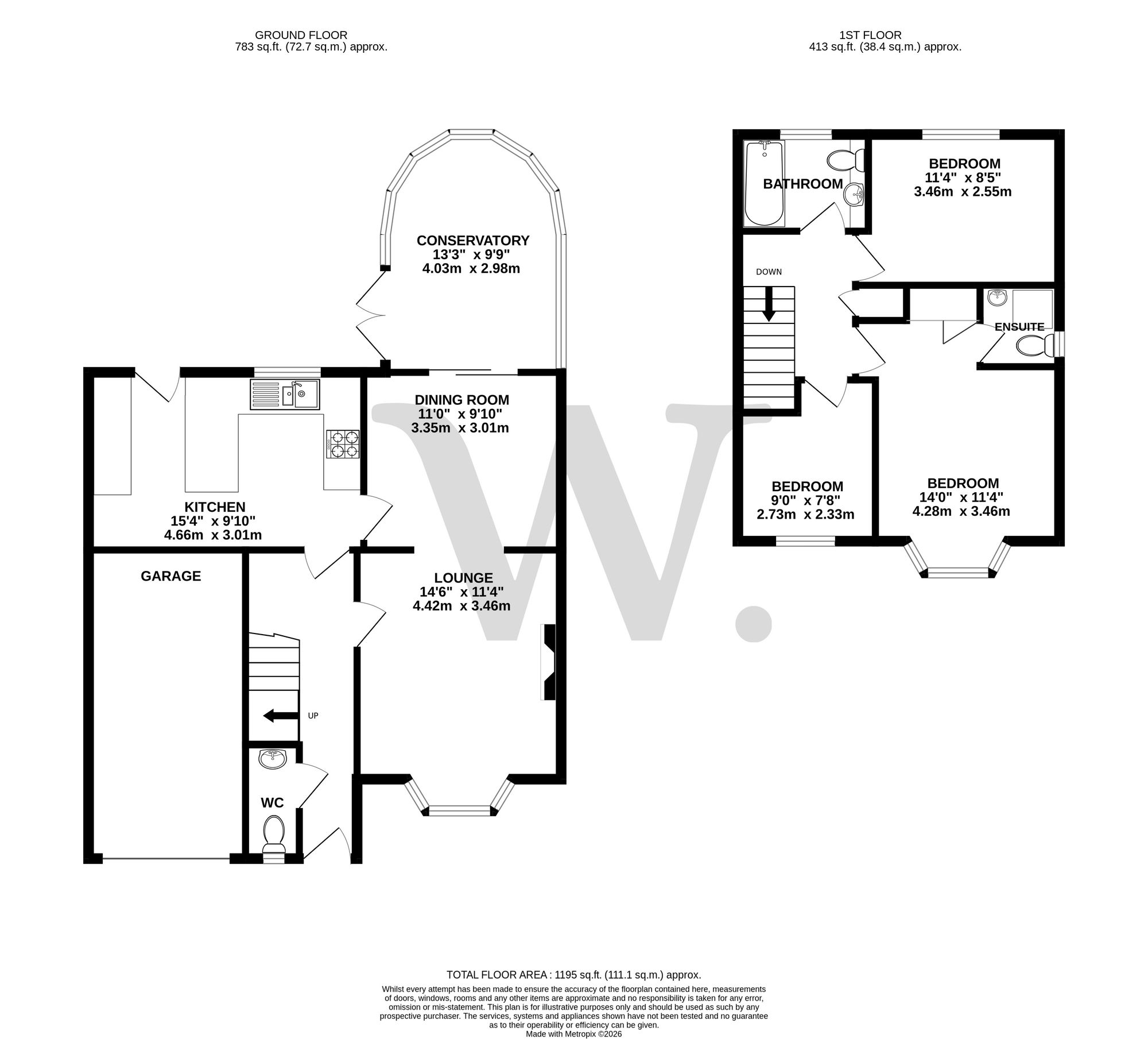 21 Longdale, Norwich floorplan