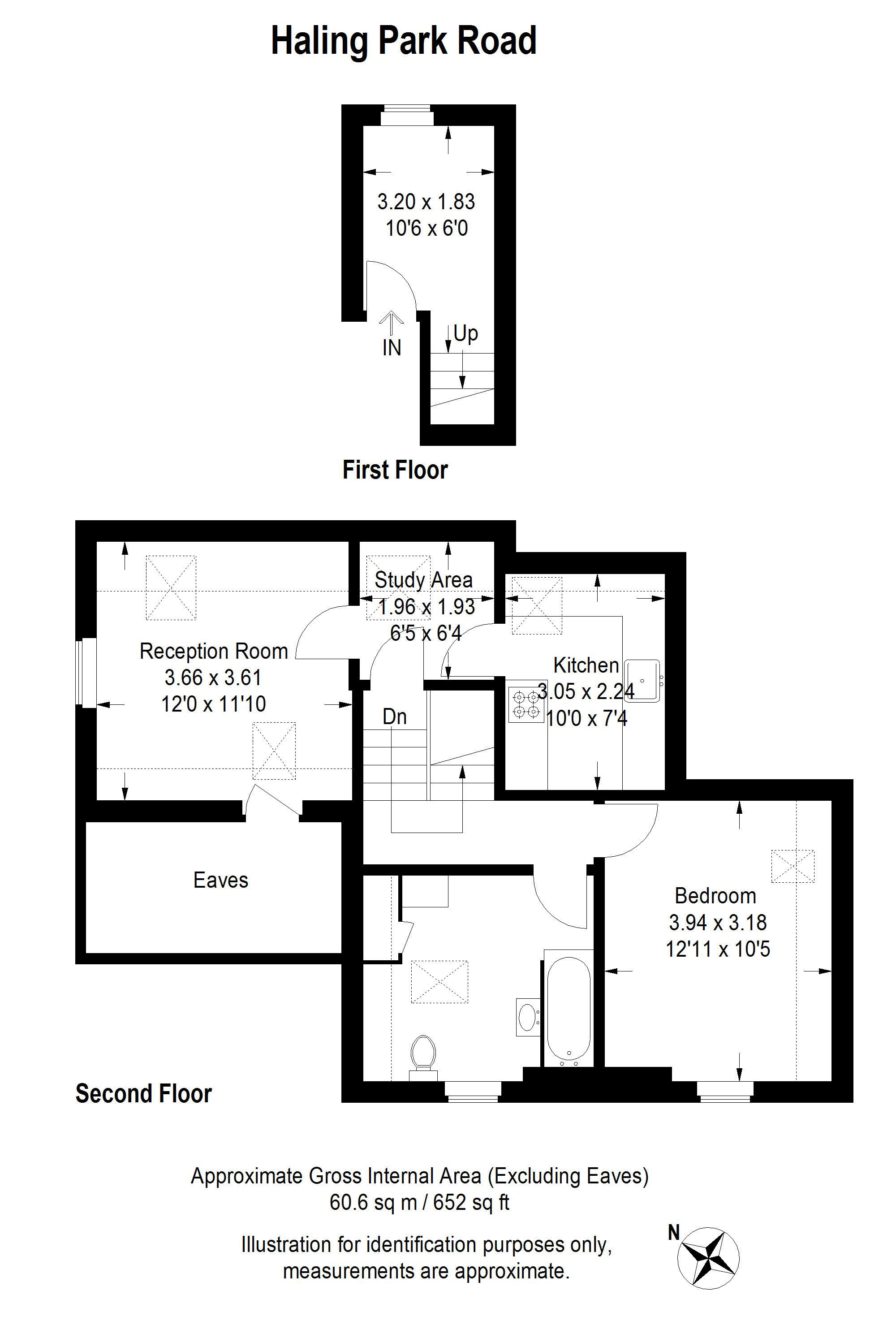 Flat 5, Haling Park Road, South Croydon floorplan