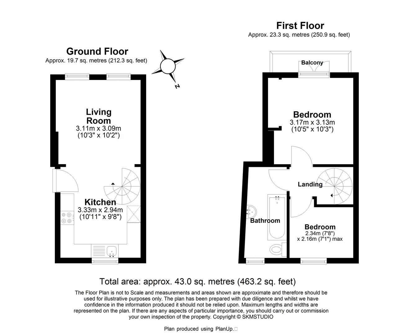 70A, Albert Street, St. Albans floorplan
