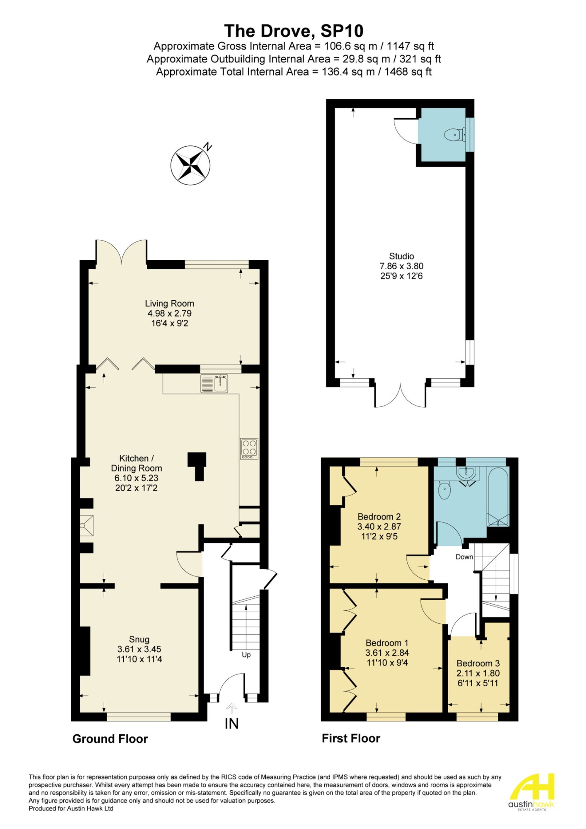 7 The Drove, Andover floorplan