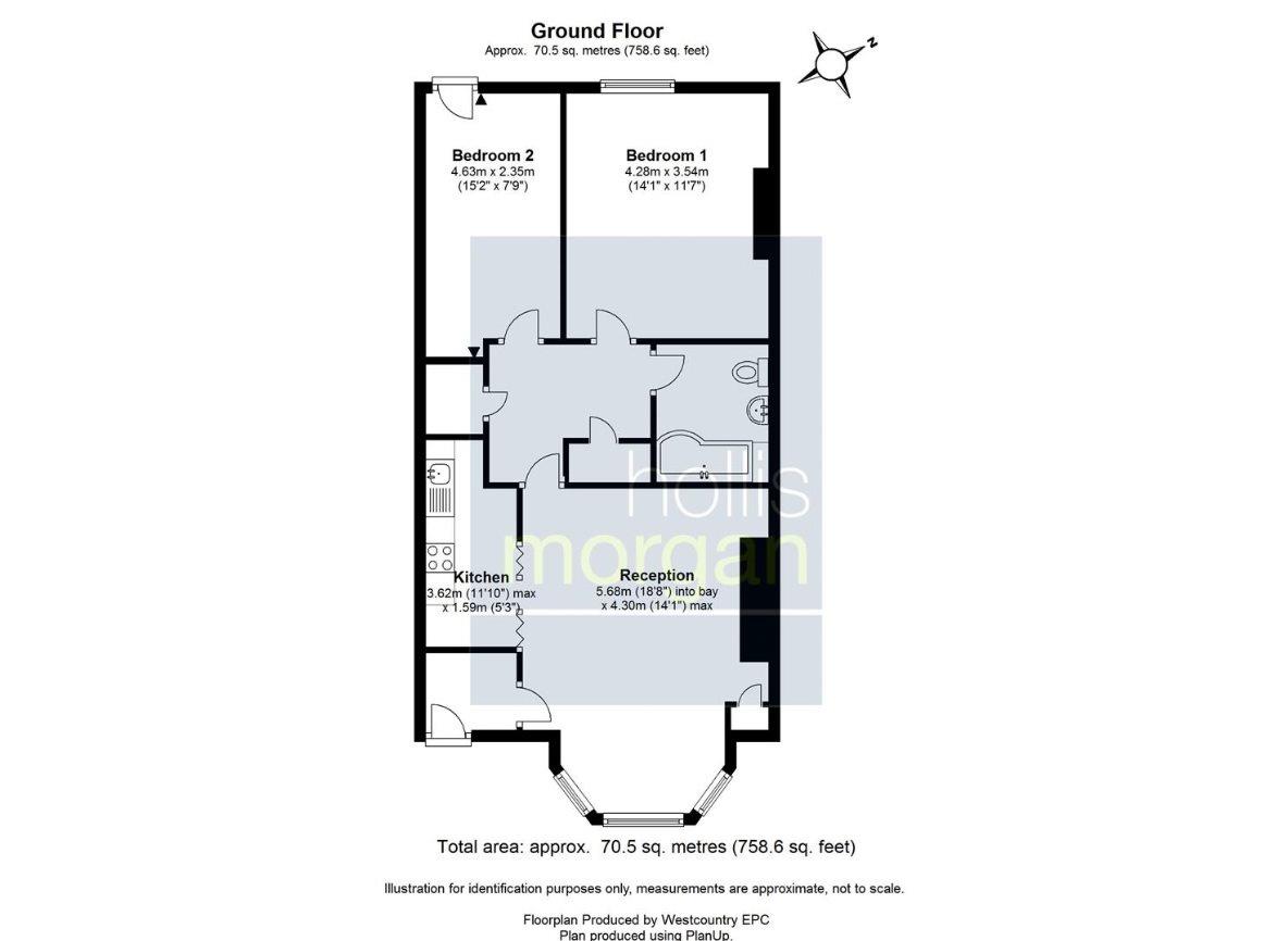 Hanbury Road, Bristol floorplan