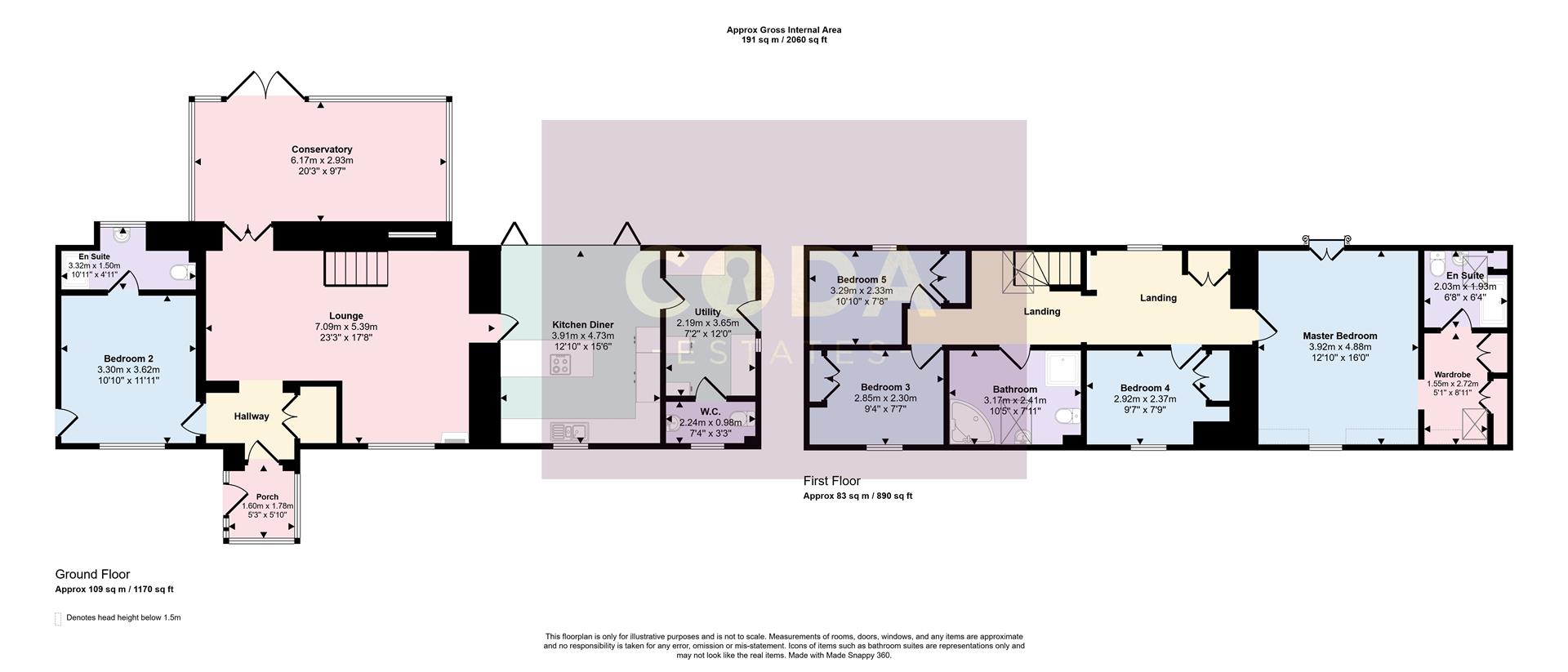 Loch Cottage, Robroyston Road, Glasgow floorplan