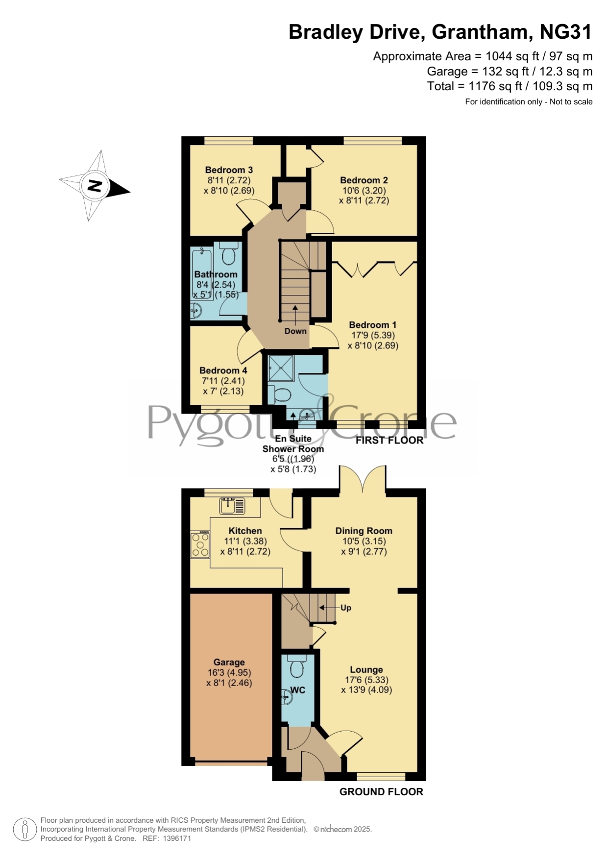 39, Bradley Drive, Grantham floorplan