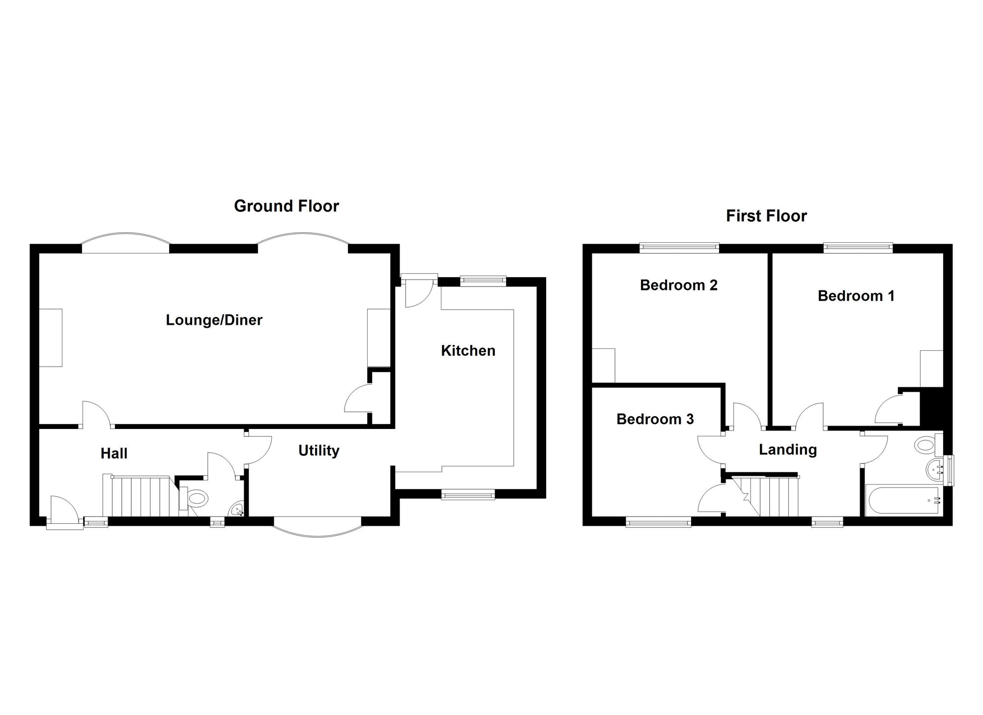 4 Church Walk, Louth floorplan