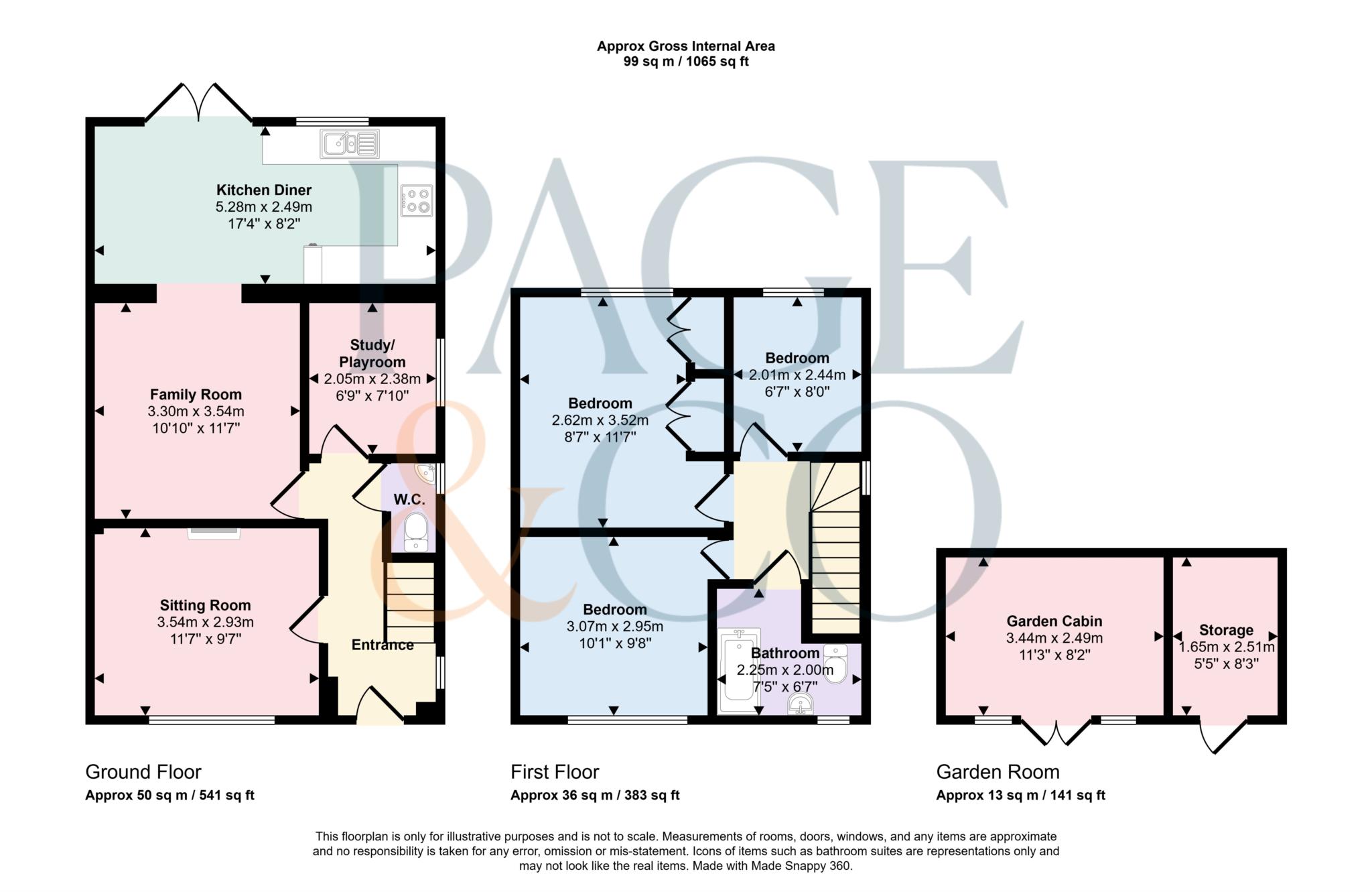 60, Rough Common Road, Canterbury floorplan