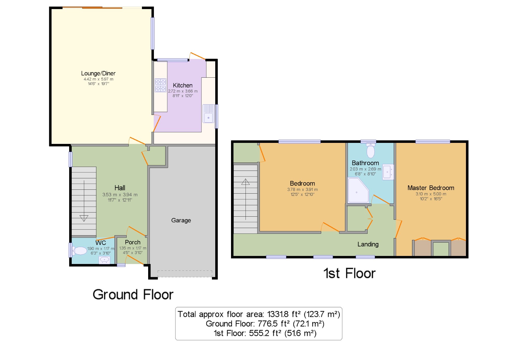 2 Bedrooms Detached house for sale in Cherwell Road, Heathfield, East Sussex, England TN21