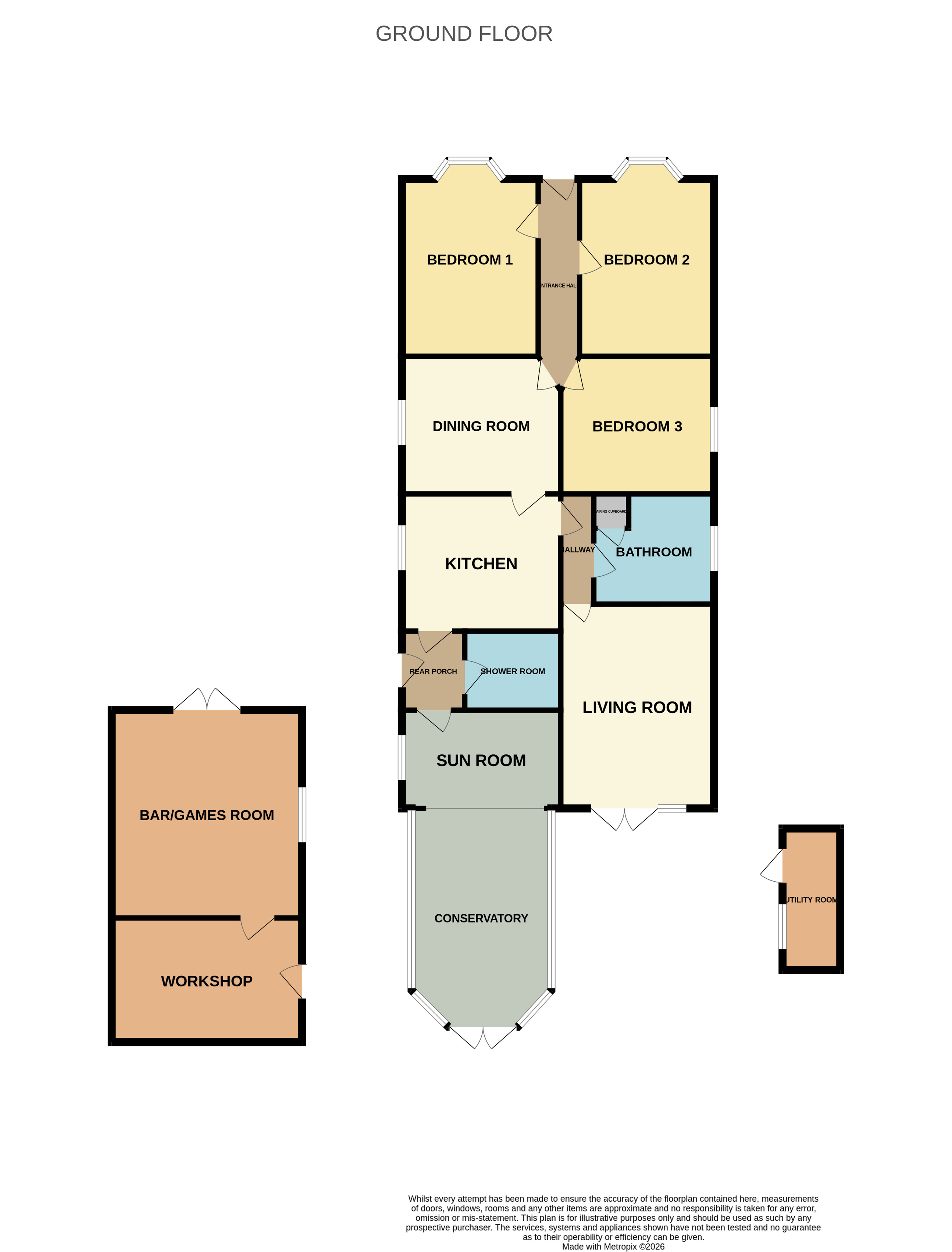 44, Lacon Road, Great Yarmouth floorplan