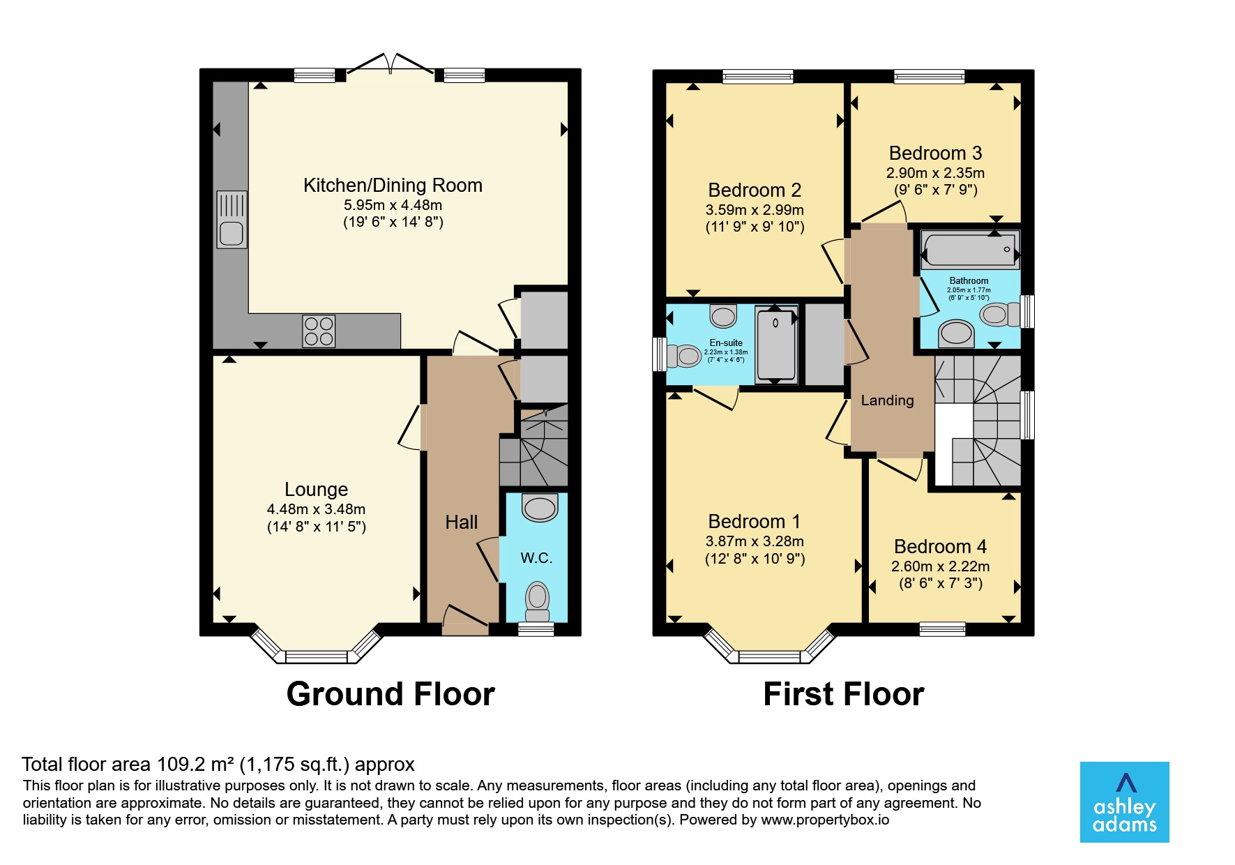 164, Heritage Road, Derby floorplan