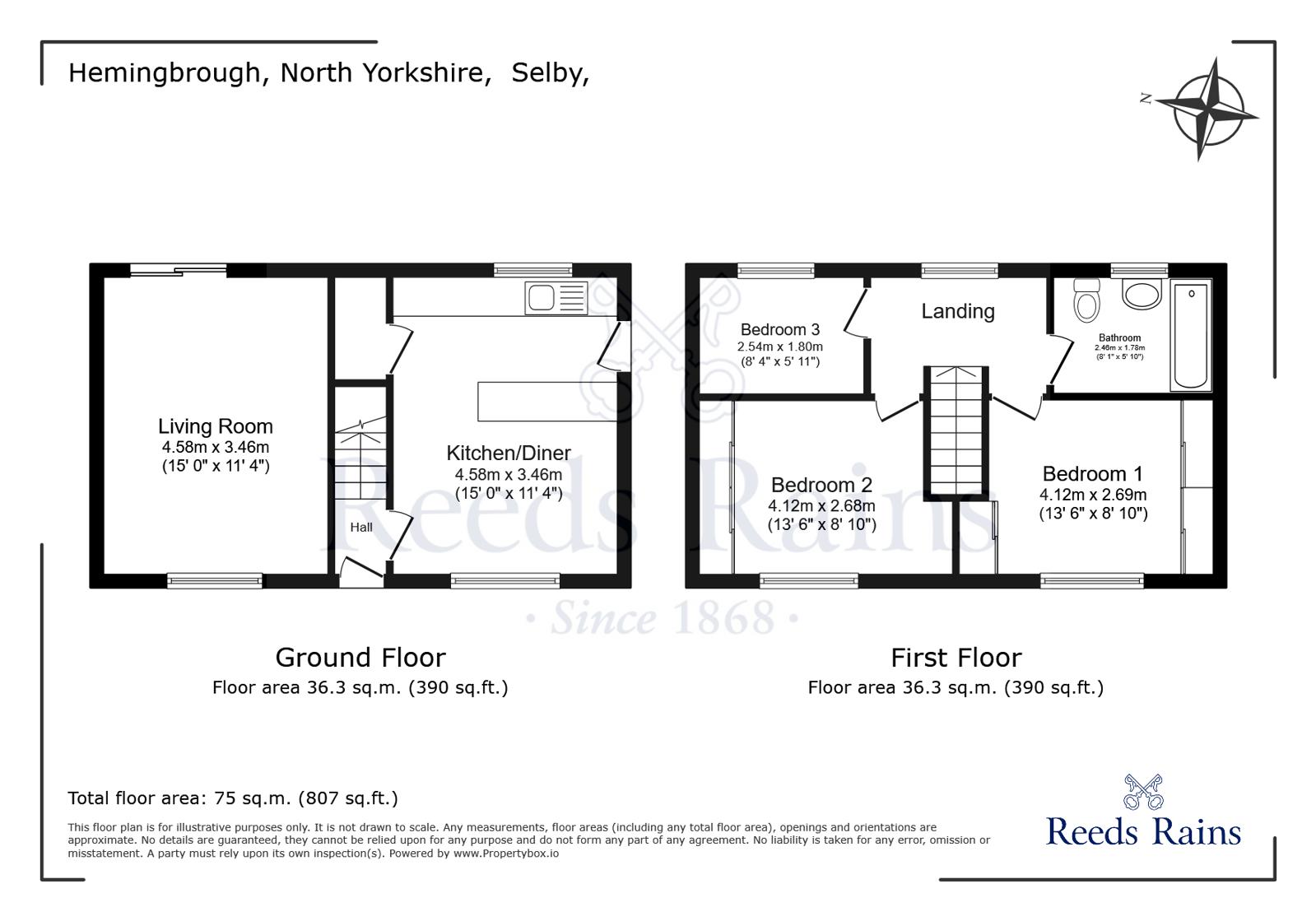 87, St. Marys Avenue, Selby floorplan