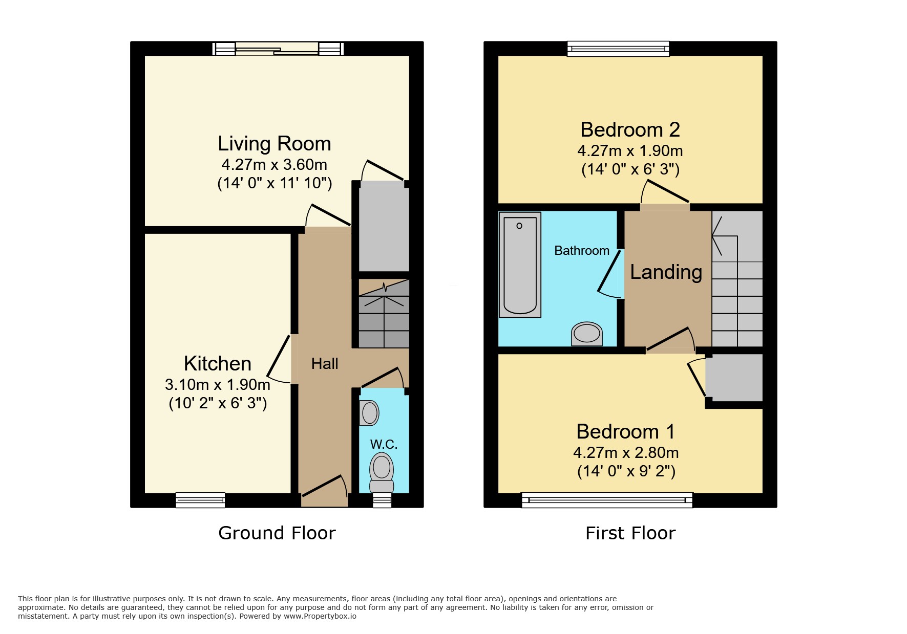 1 Barr Close, Leicester floorplan
