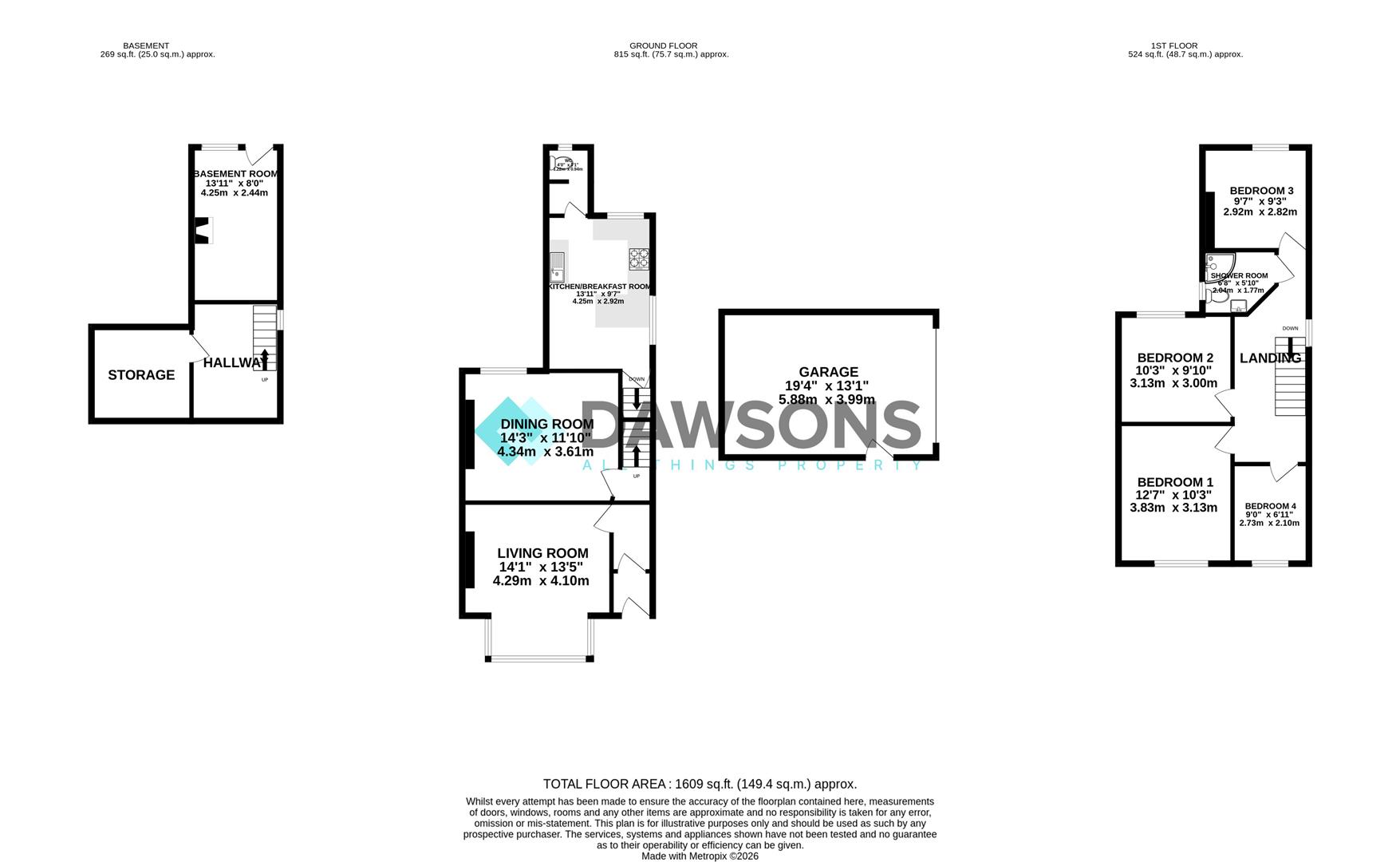 31, Frondeg Terrace, Llanelli floorplan