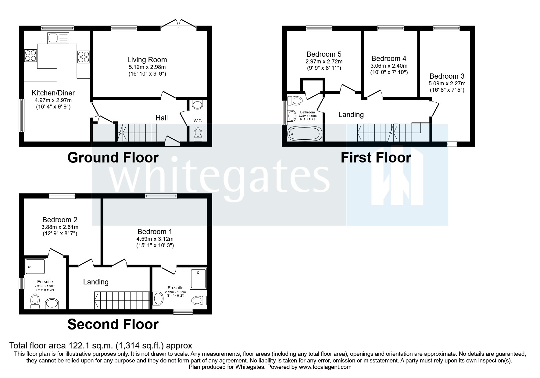 7, Gibson Close, Cheshire floorplan