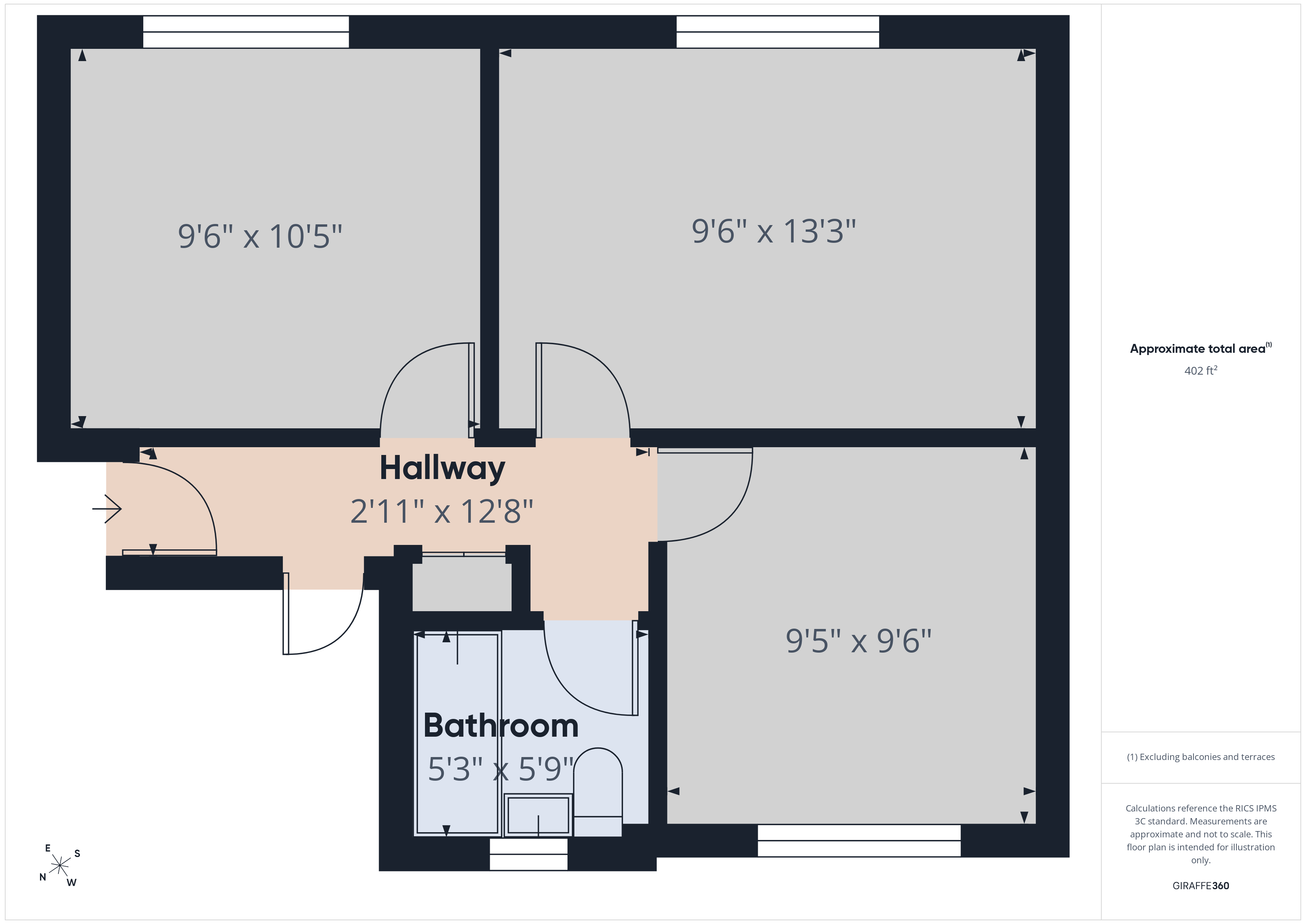 Shernhall Street, Walthamstow floorplan