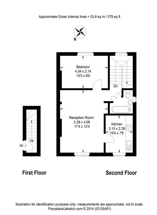 1 Bedrooms Flat to rent in St. Augustines Road, London NW1