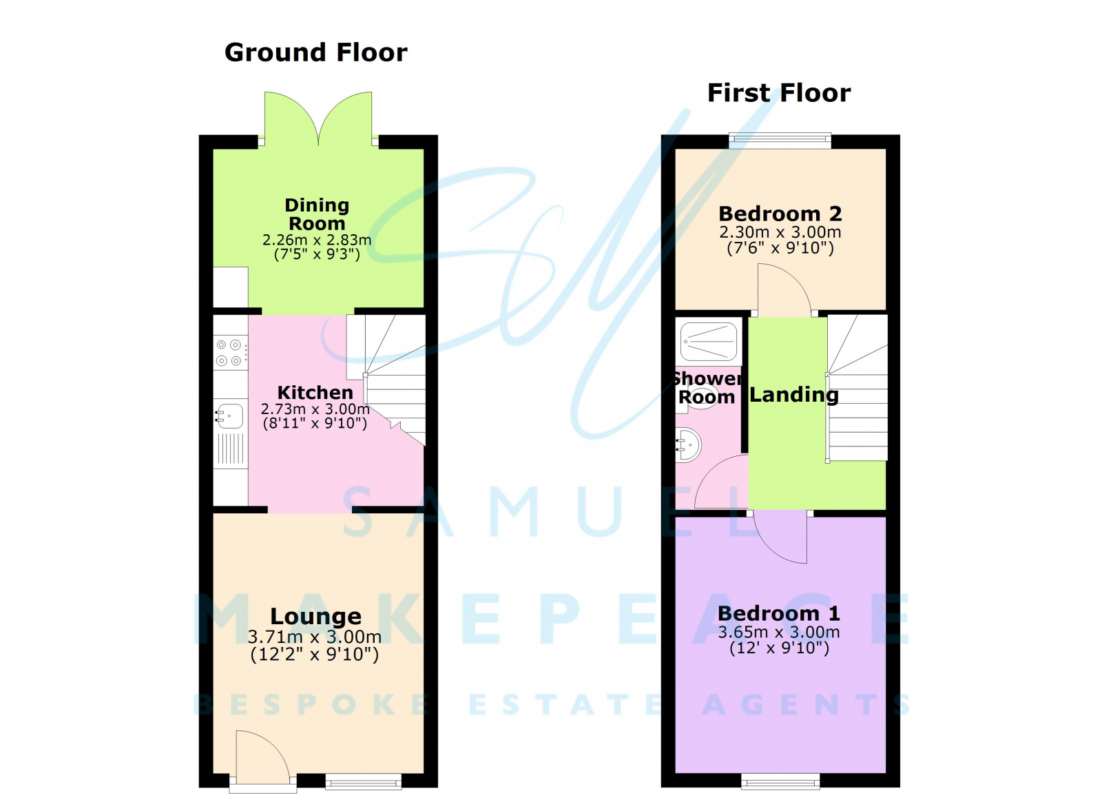 109a High Street, Halmer End, Stoke-on-Trent floorplan