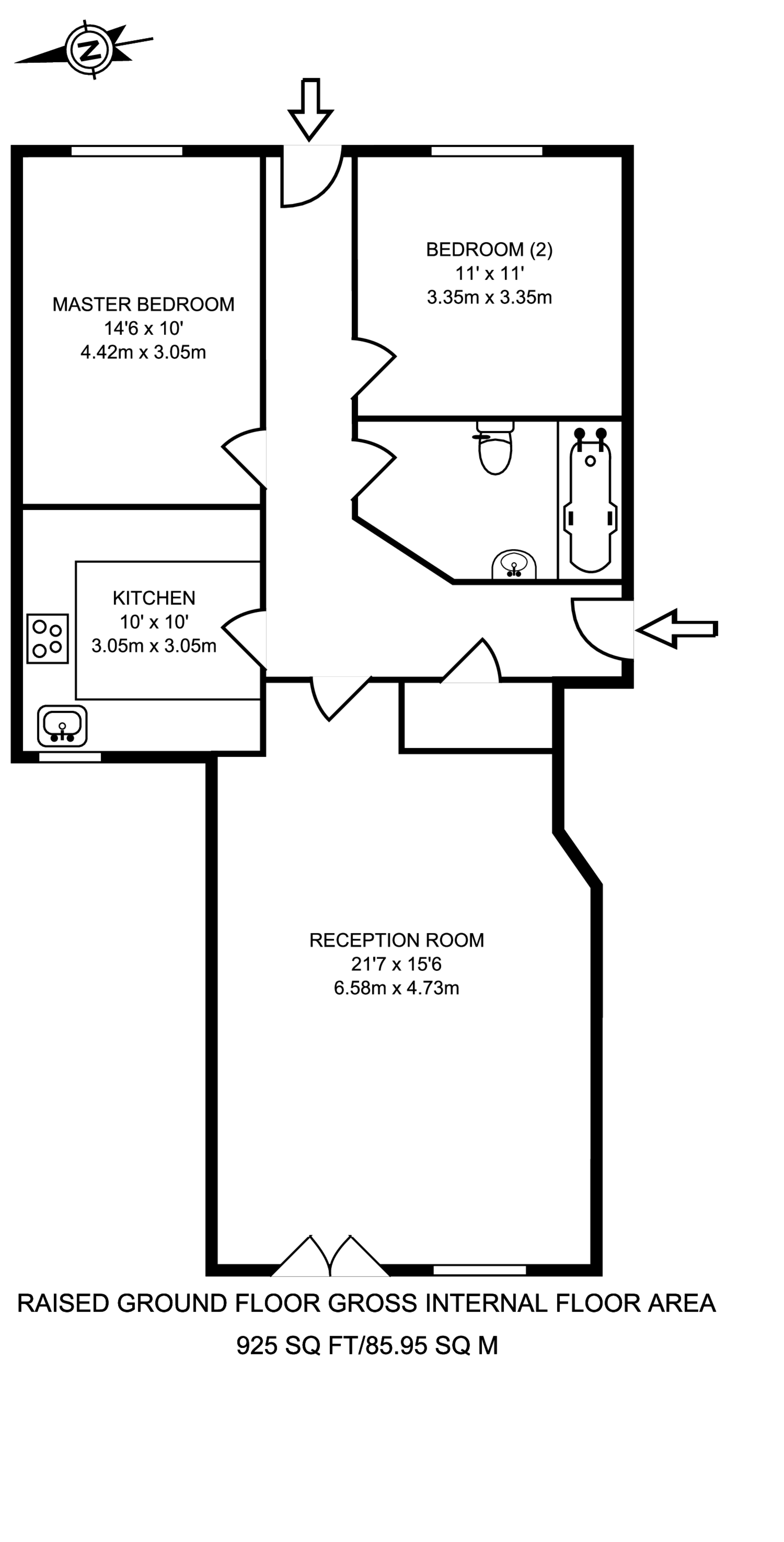 Barry Road, East Dulwich floorplan
