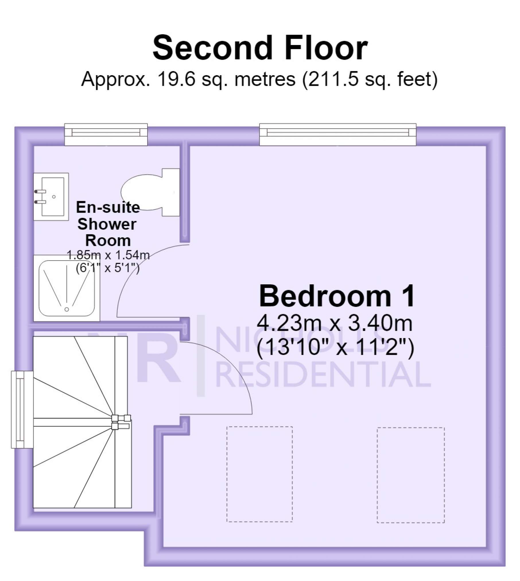 90, Egham Crescent, North Cheam floorplan