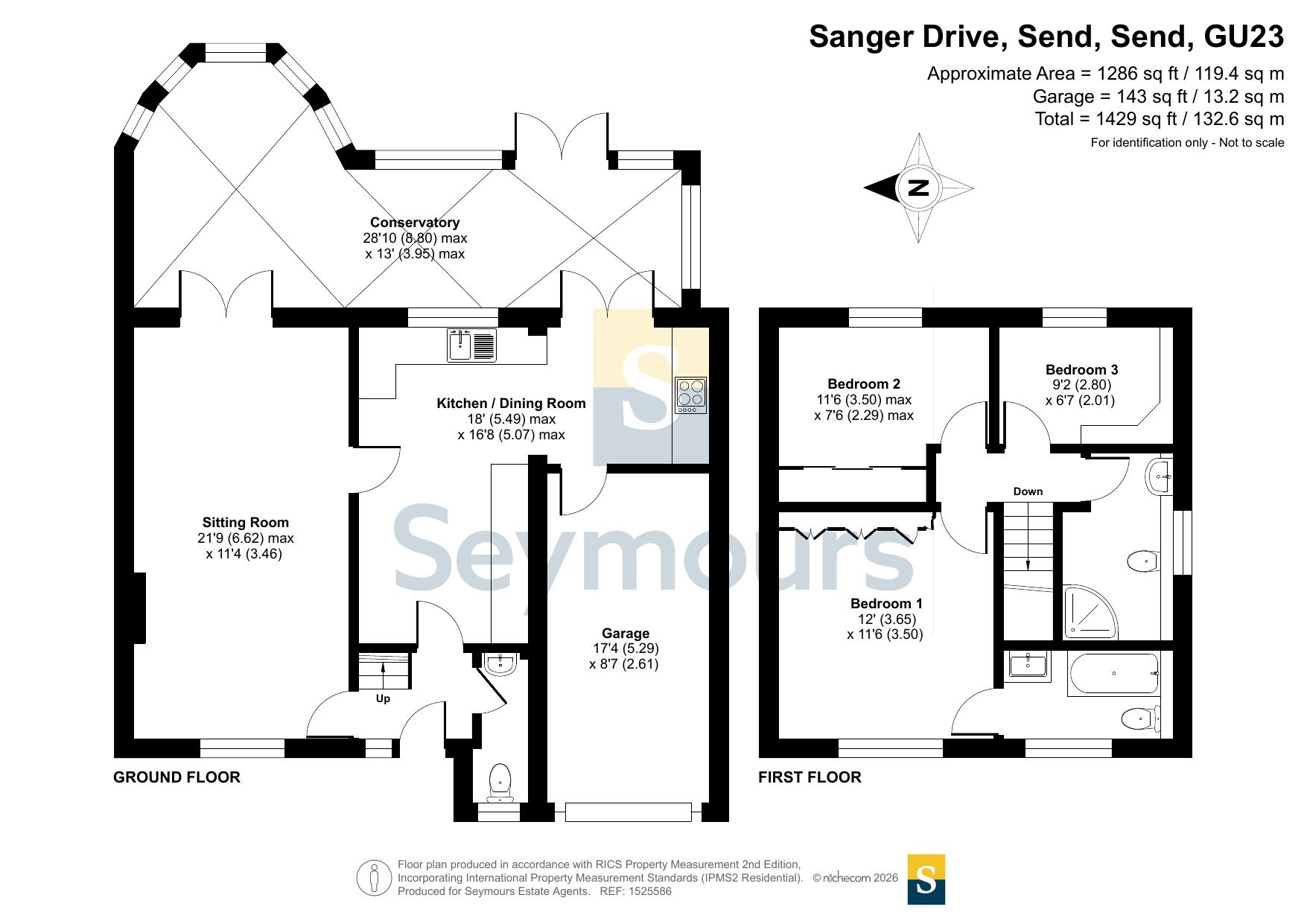 26, Sanger Drive, Surrey floorplan