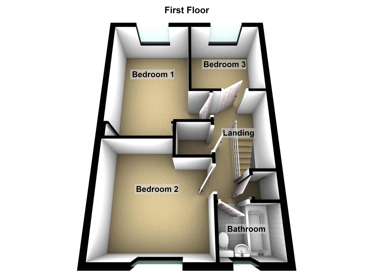50, Gordon Avenue, Peterborough floorplan