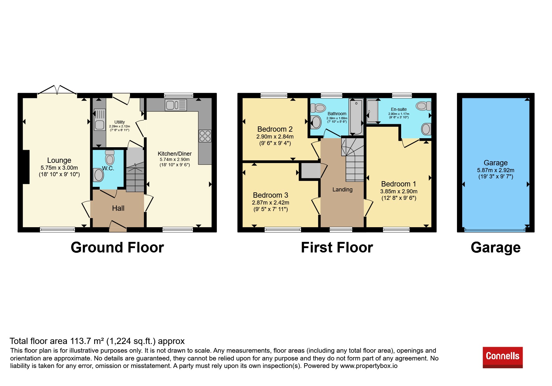 8, Bristle Grove, Warminster floorplan
