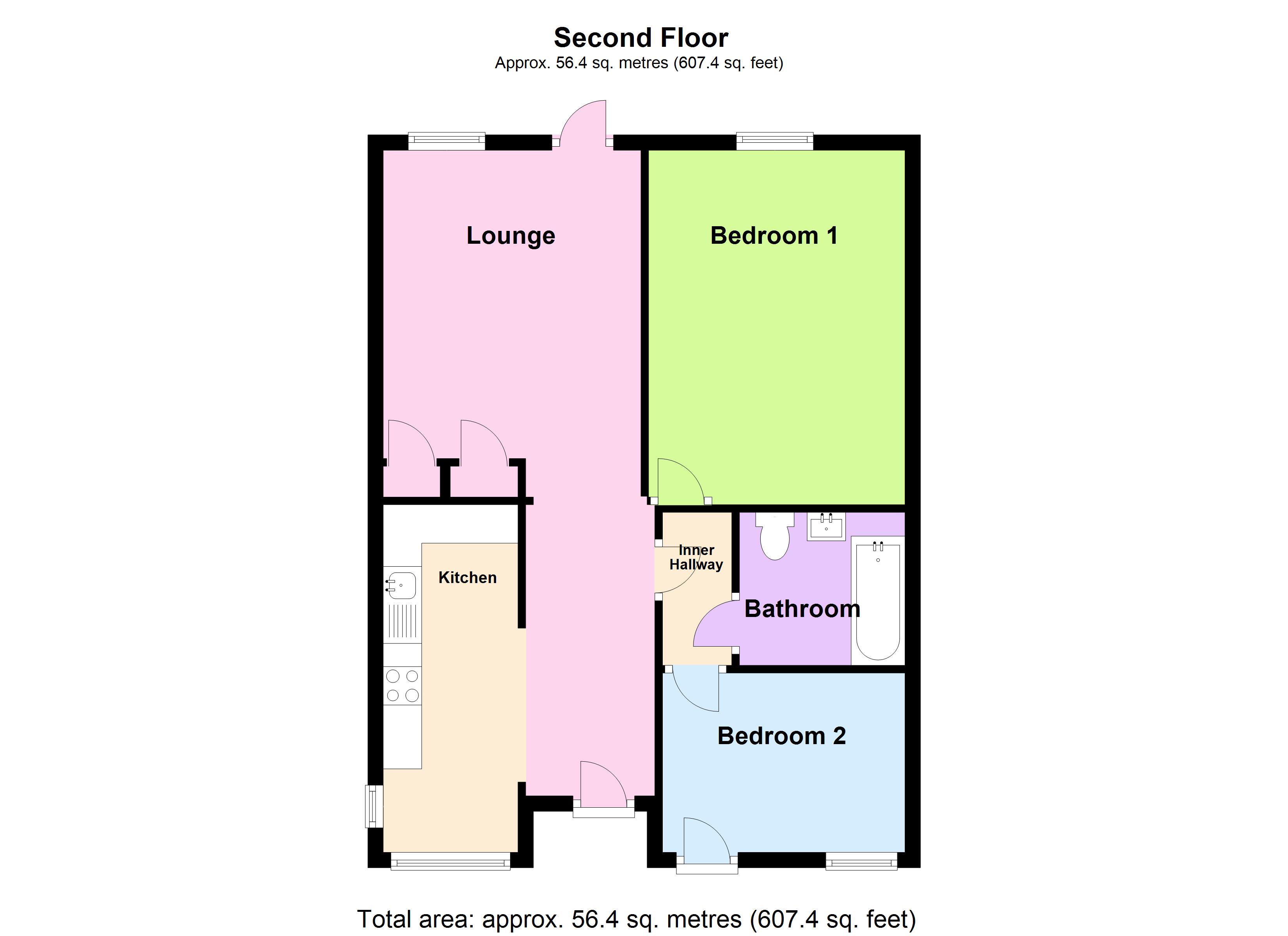 2 Bedrooms Flat for sale in 50 Hammersley Road, London, London E16