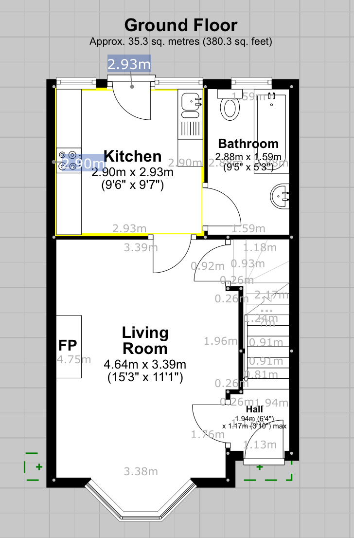 43, Elswick Road, West Midlands floorplan
