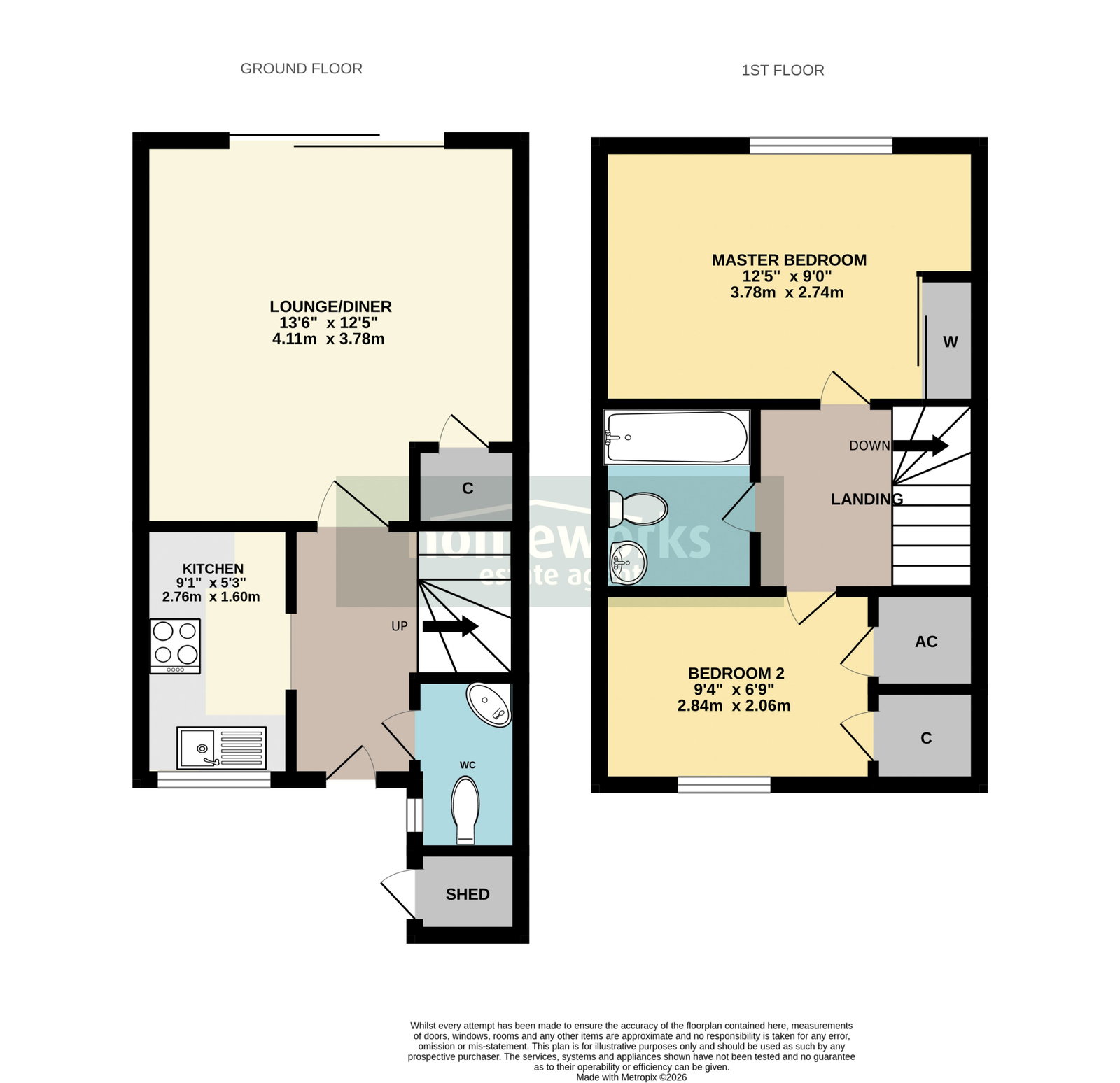 Brunswick Close, Dereham floorplan